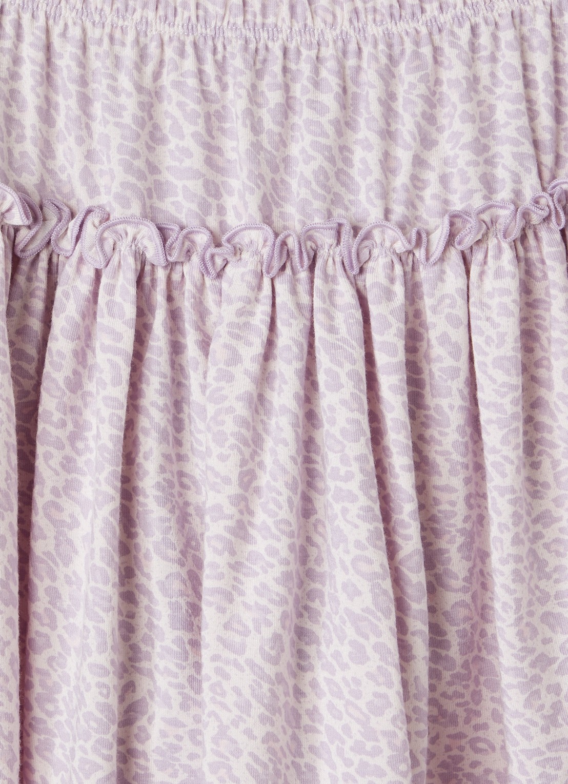 MarMar COPENHAGEN Sylvia rok met panterprint - detail 6 lila