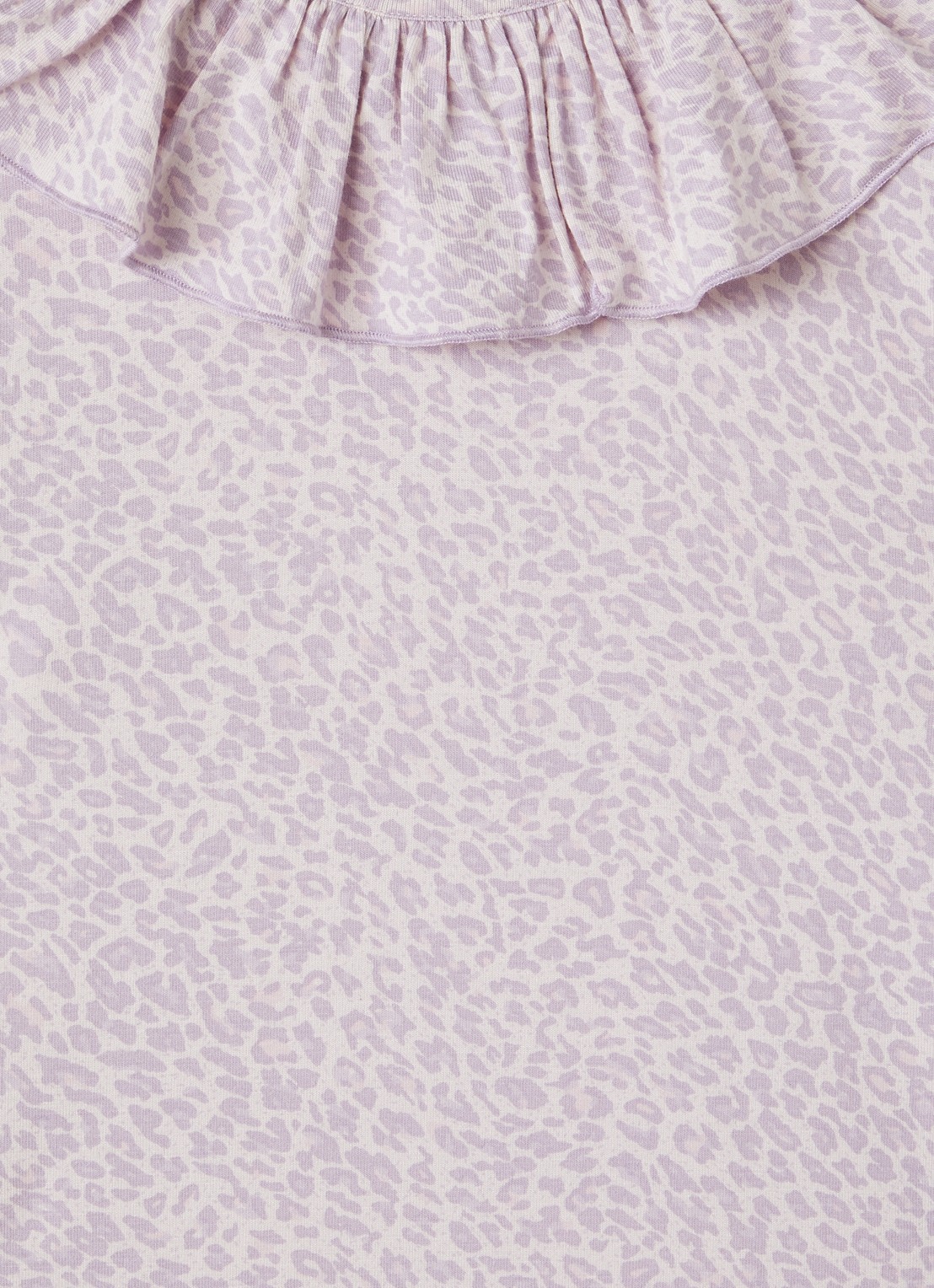 MarMar COPENHAGEN Talia top met panterprint - detail 2 lila