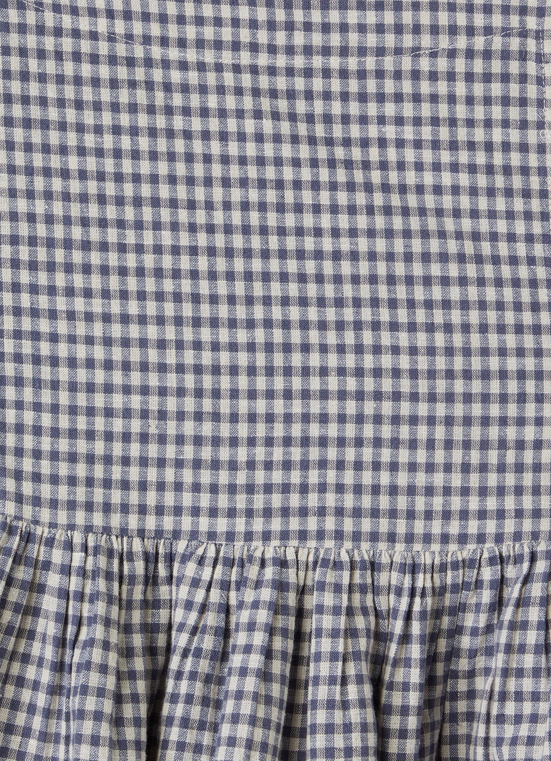 MarMar COPENHAGEN Tarame top met ruitdessin - detail 5 donkerblauw