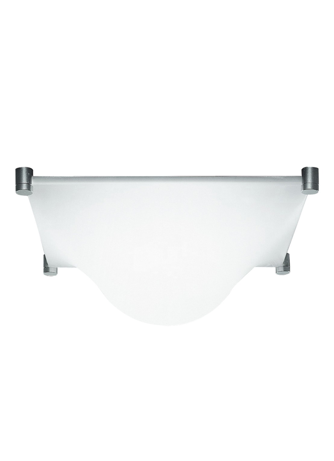 Martinelli Luce Bolla 50 plafondlamp 50 x 50 x 20 cm - voorkant gebroken wit