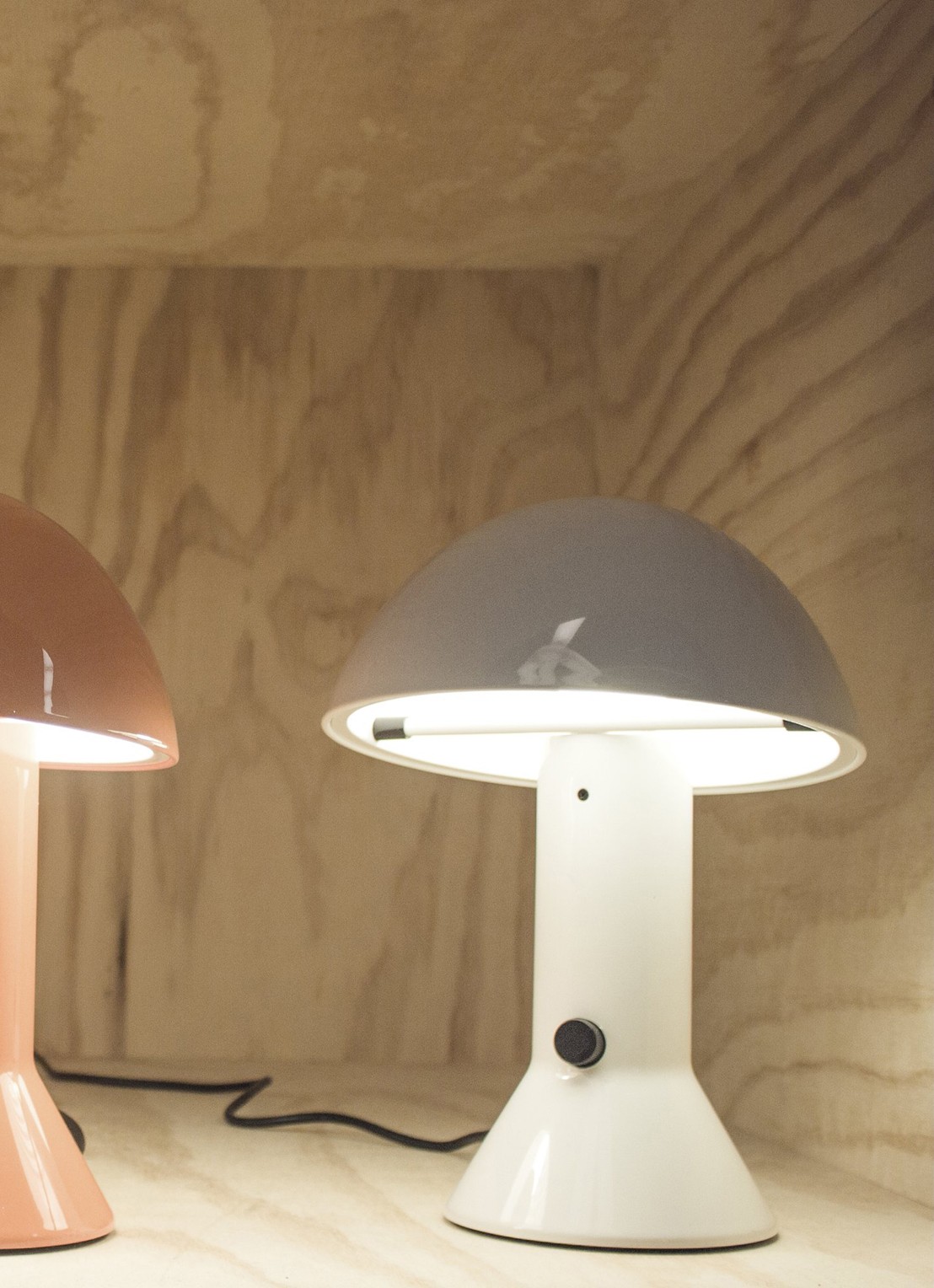 Martinelli Luce Elmetto tafellamp - detail wit