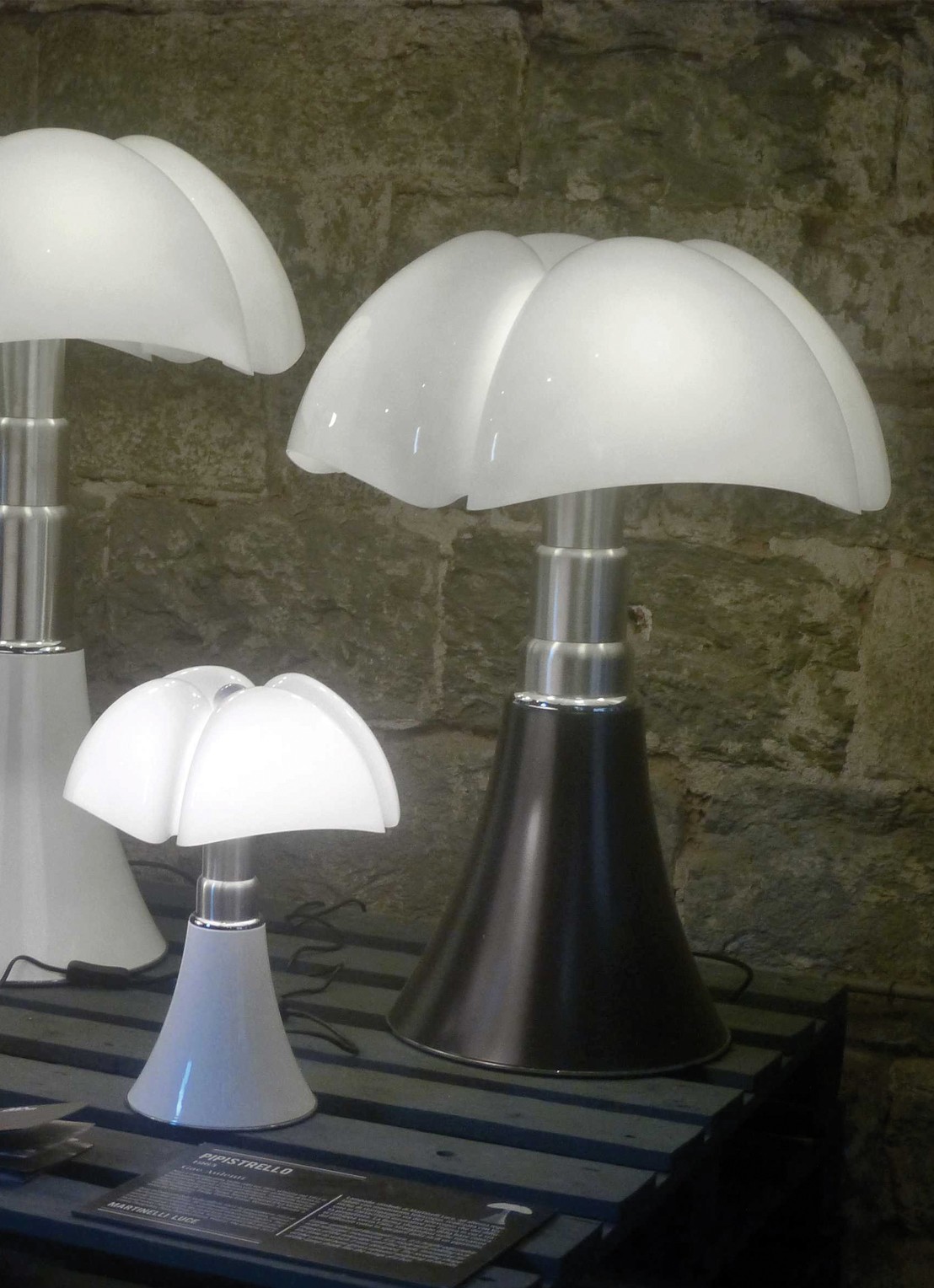 Martinelli Luce Pipistrello Classic tafellamp 66 x Ø55 cm - detail 5 donkerbruin