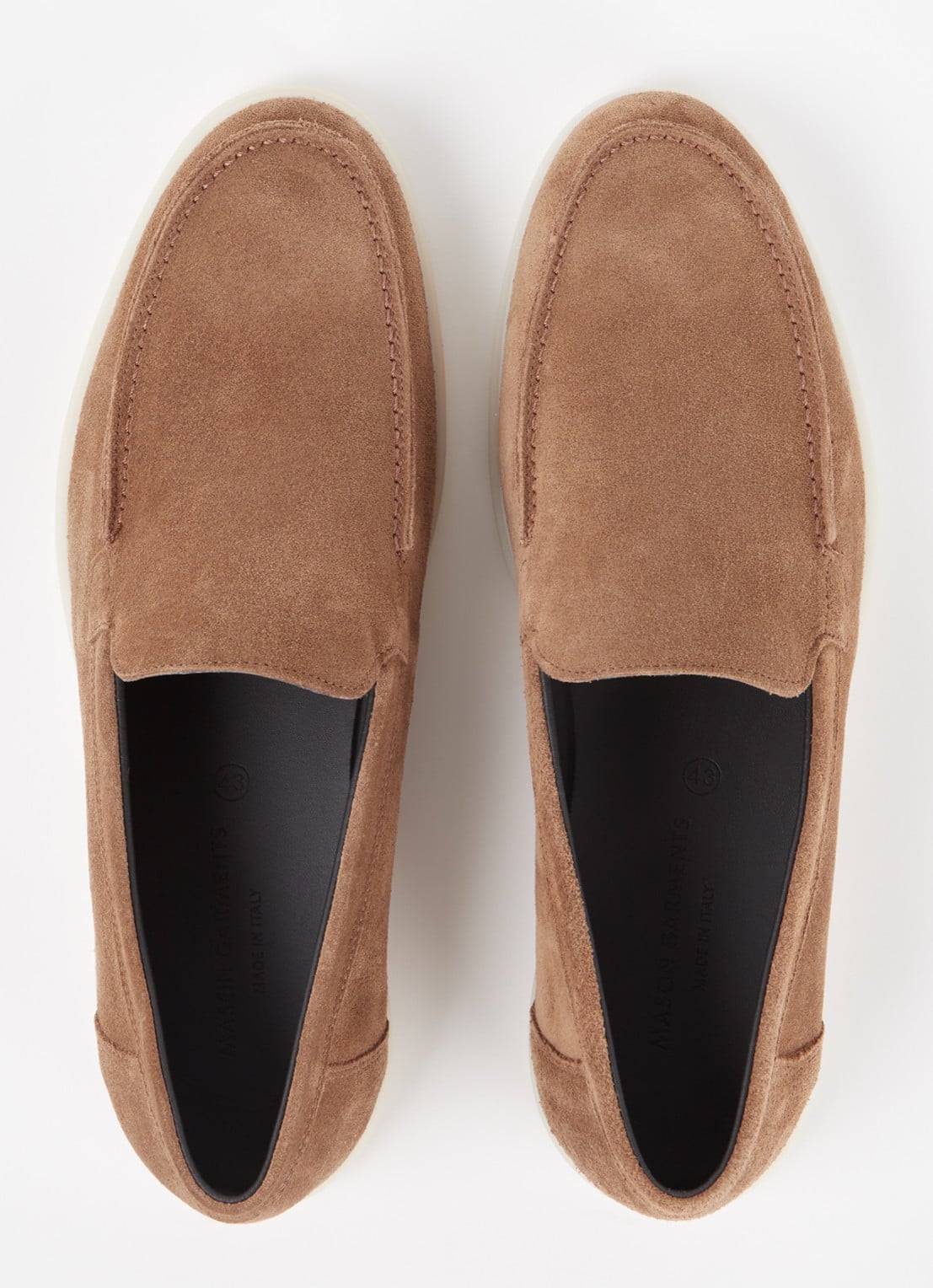 Mason Garments Amalfi loafer van suède  - detail 2 bruin