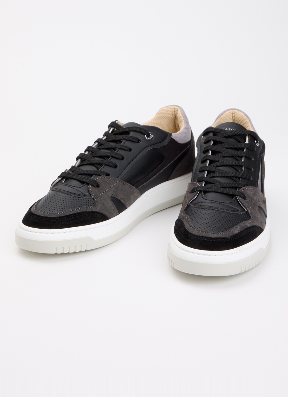 Mason Garments Matera Primo sneaker van leer - detail 3 zwart