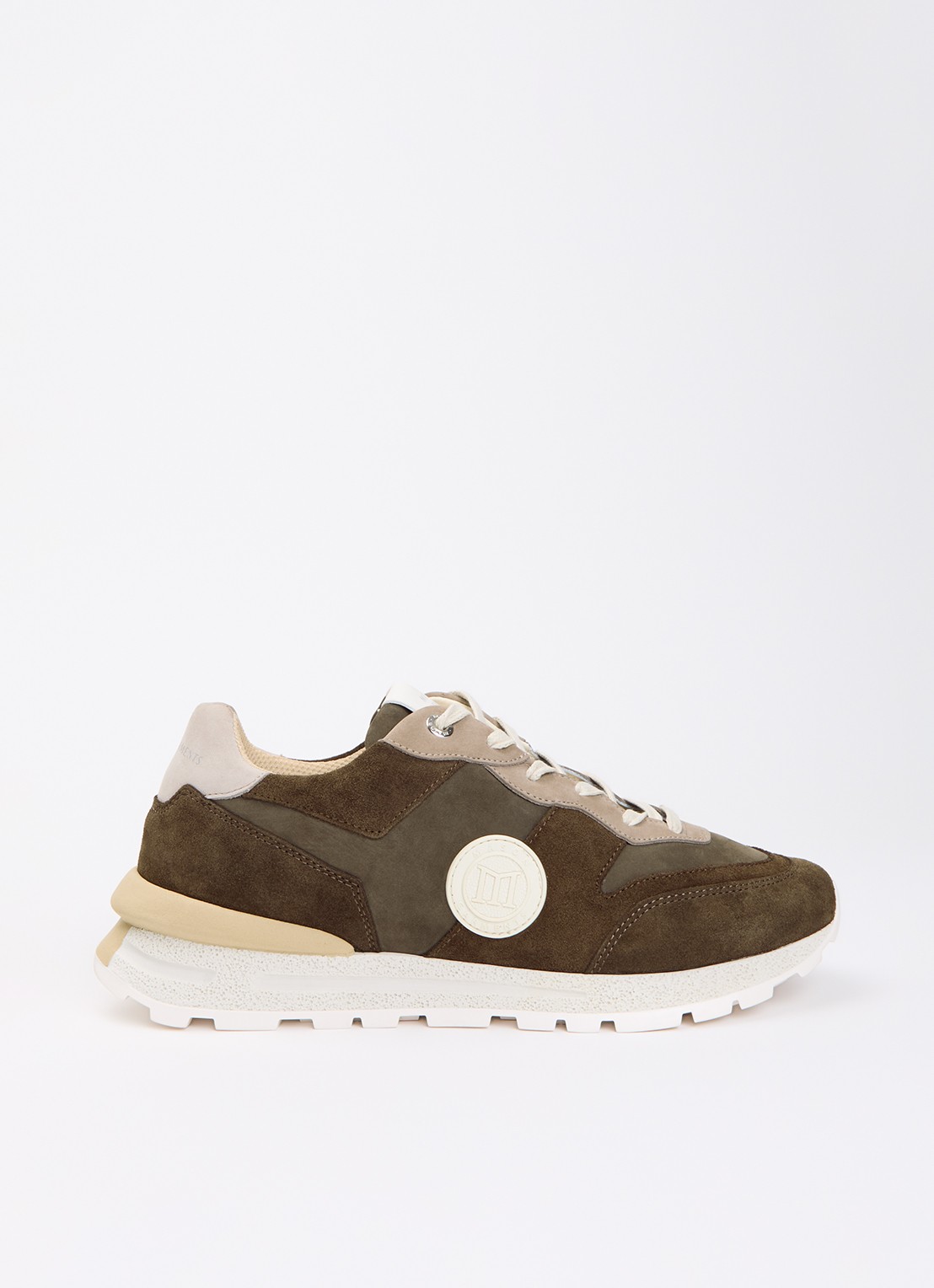Mason Garments Tia sneaker van nubuck - voorkant 5 bruin