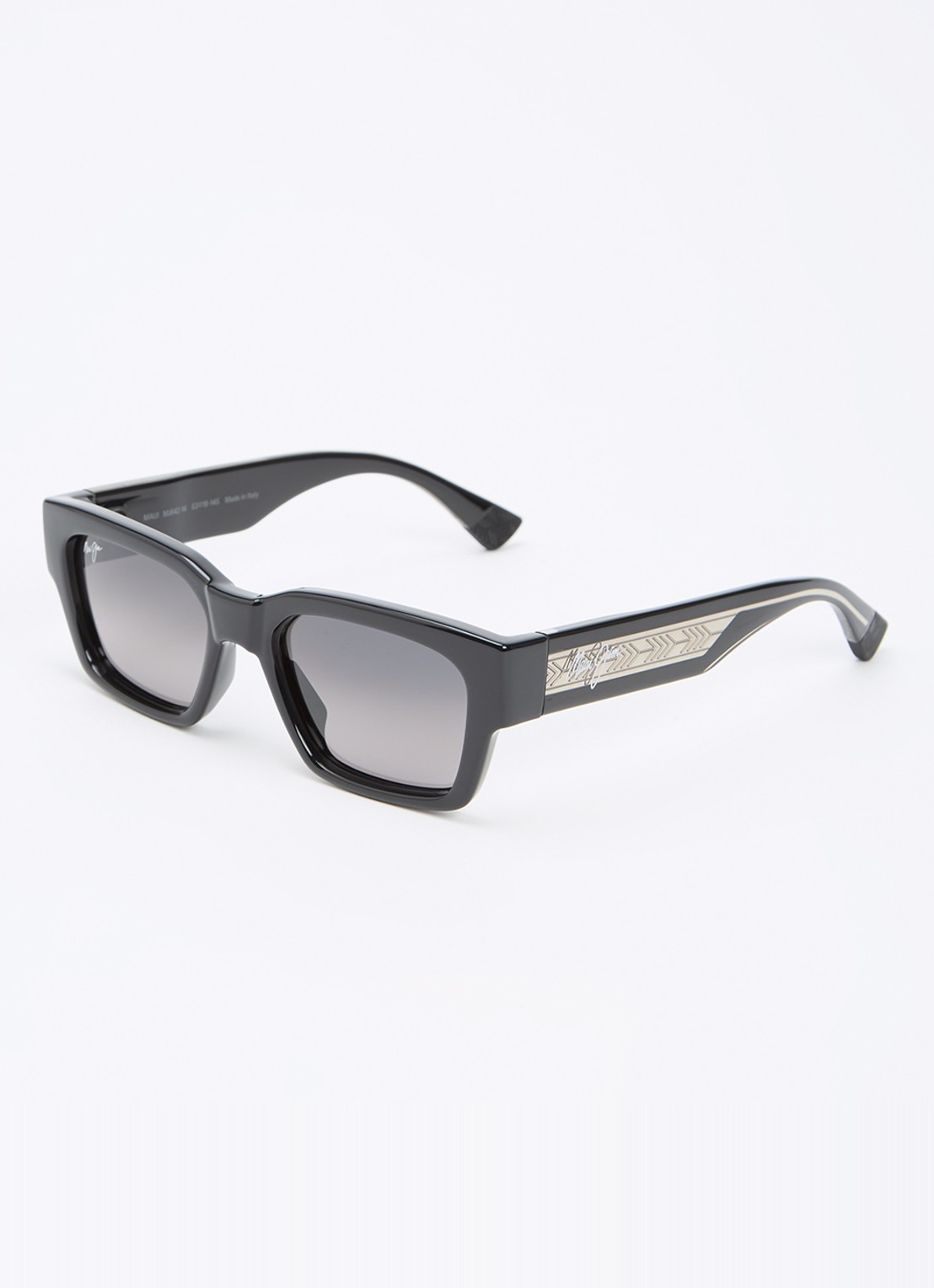 Maui Jim Kenui zonnebril gepolariseerd MJ642-14 - voorkant 4 zwart