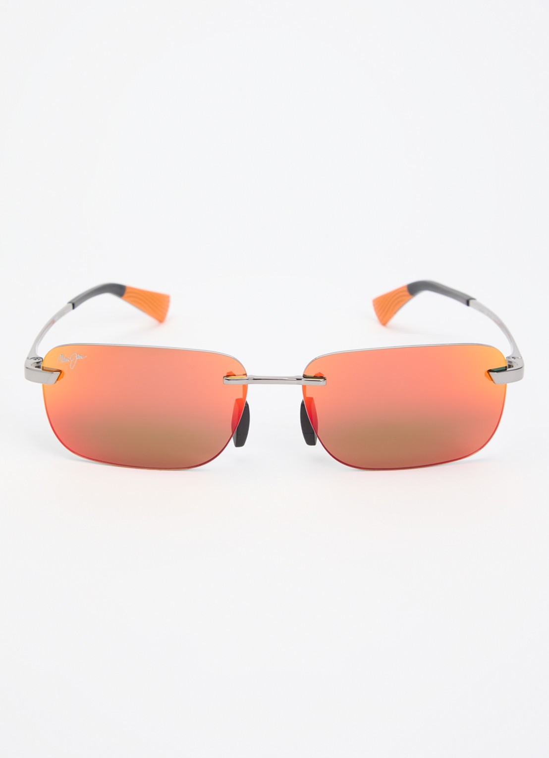 Maui Jim Lanakila retro zonnebril gepolariseerd MJ000748 - detail rood