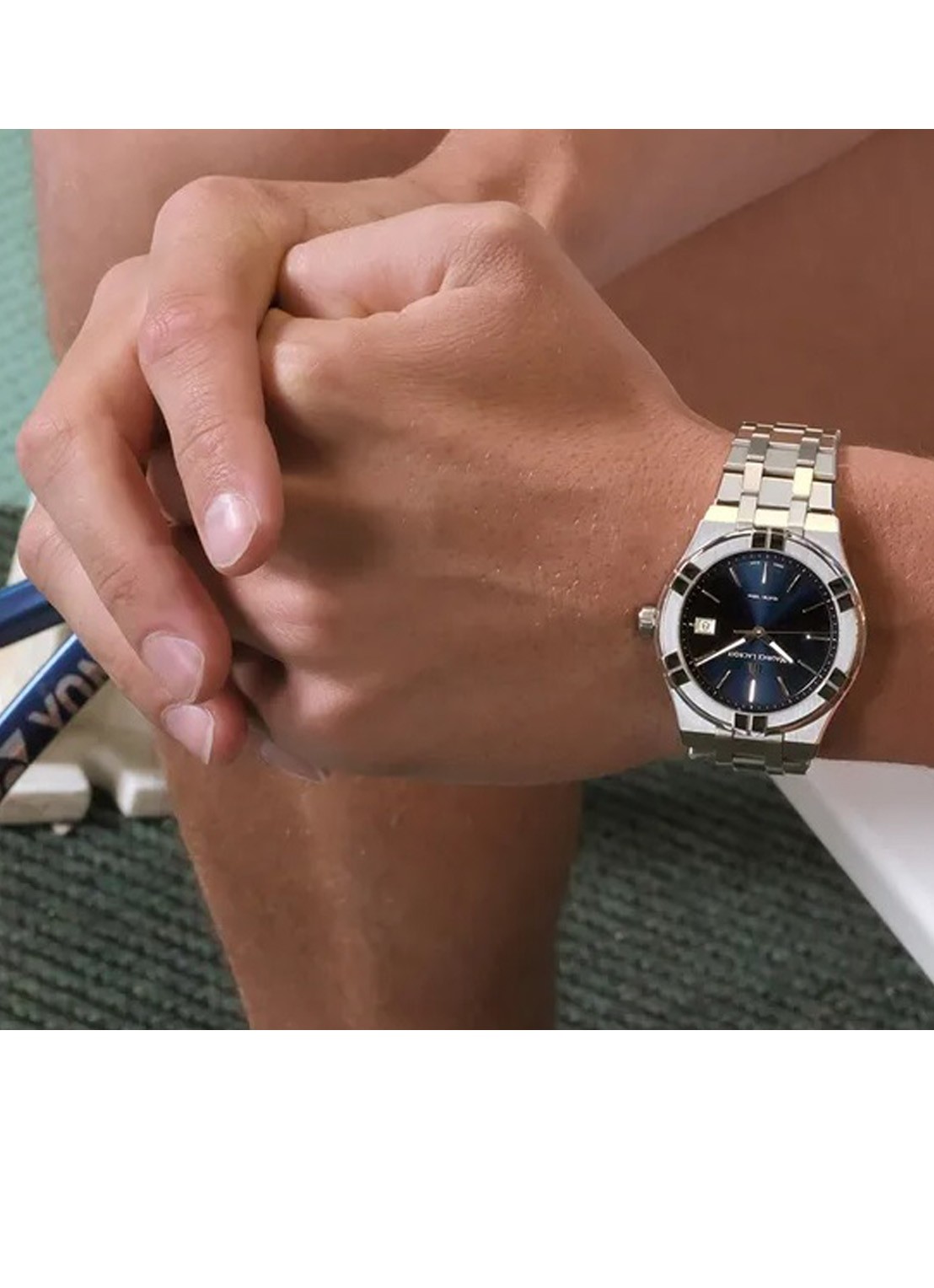 Maurice Lacroix Aikon horloge AI1108-SS002-430-1 - detail zilver