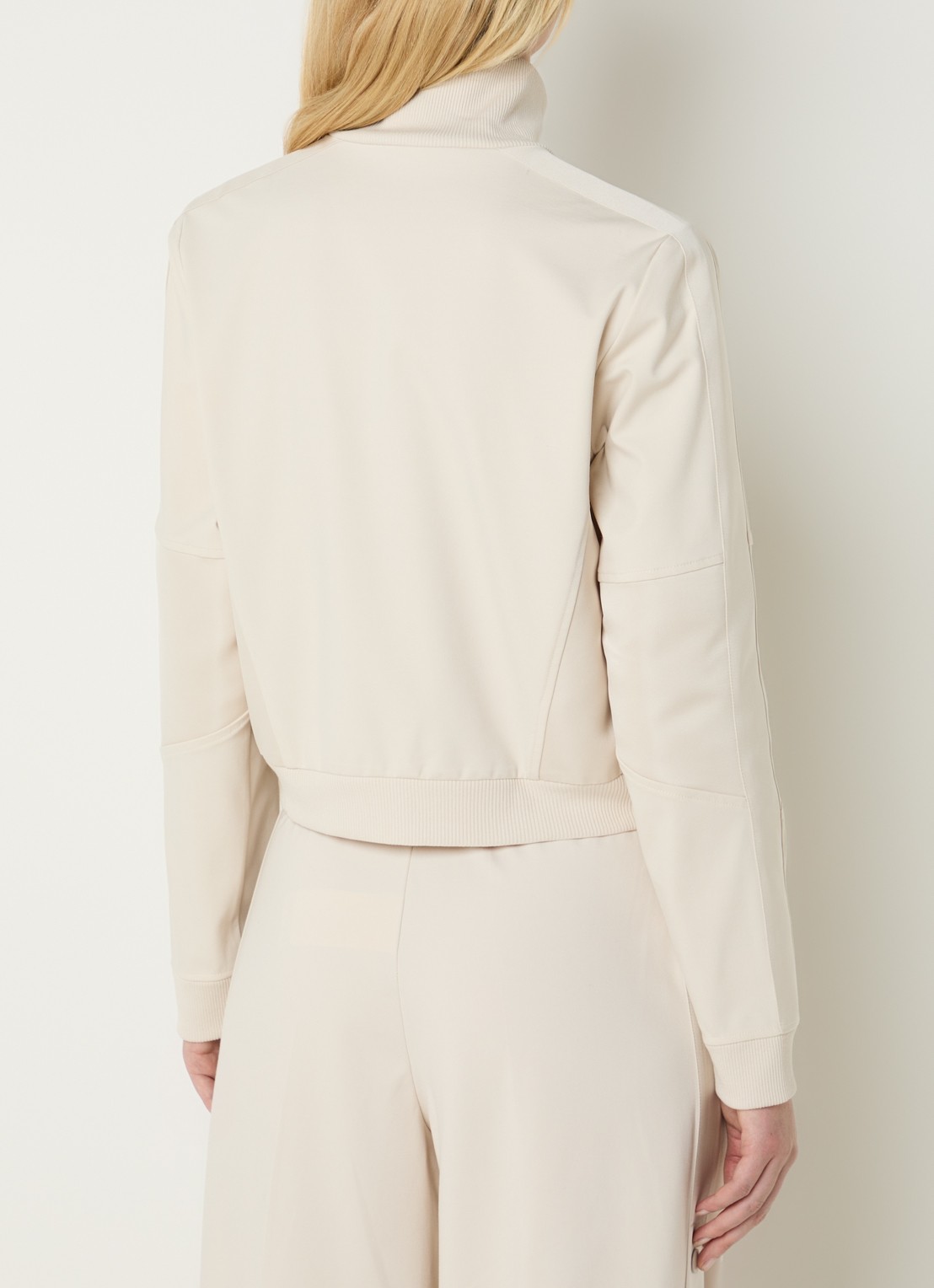 Max & Co Candore jack met steekzakken - achterkant 3 beige
