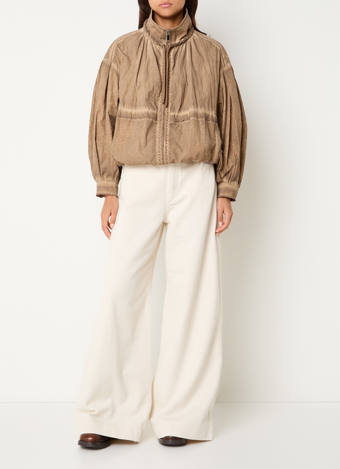 Max & Co Jack met ritszakken - voorkant 4 camel