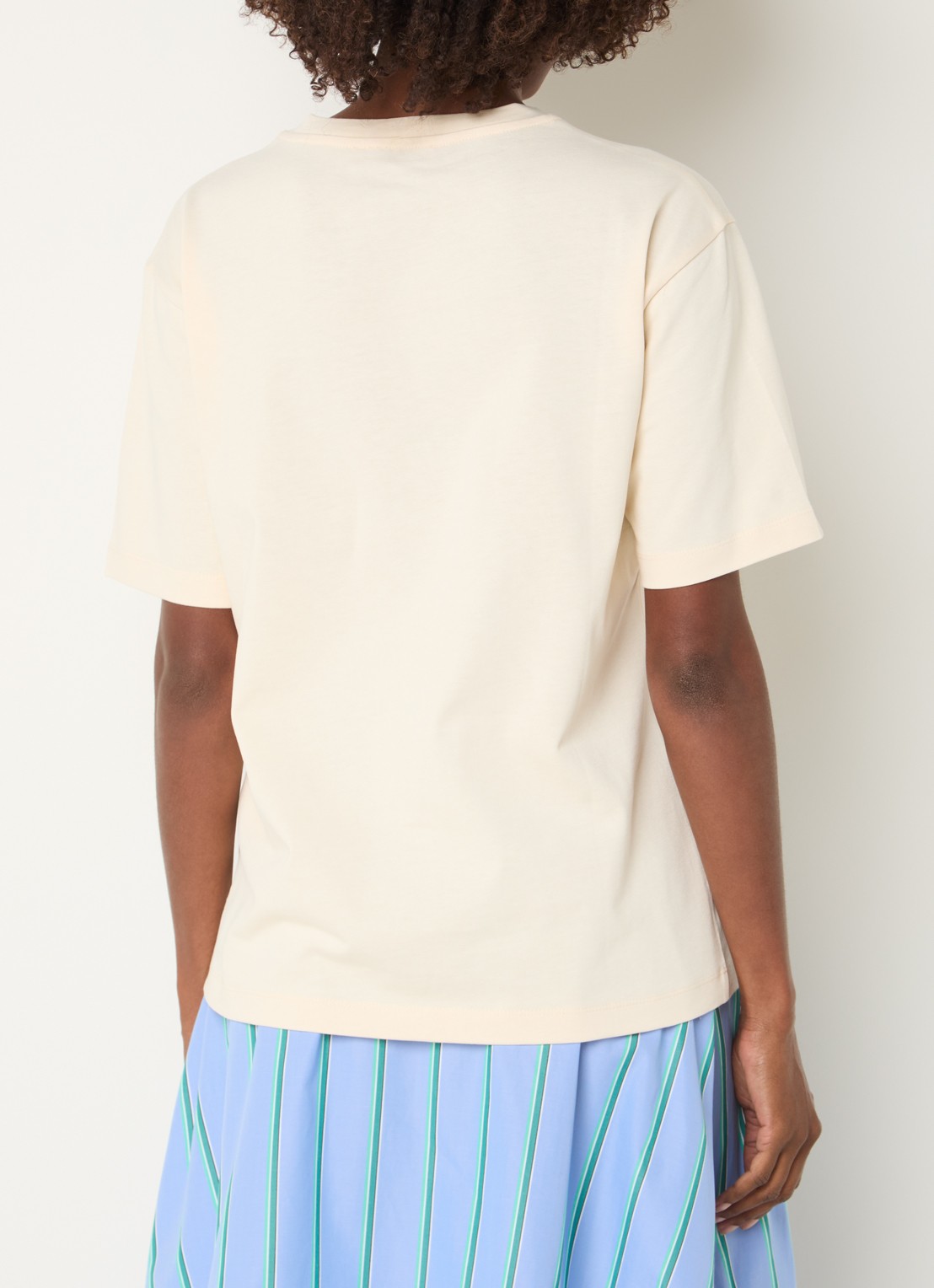 Max & Co T-shirt met print - achterkant 4 creme