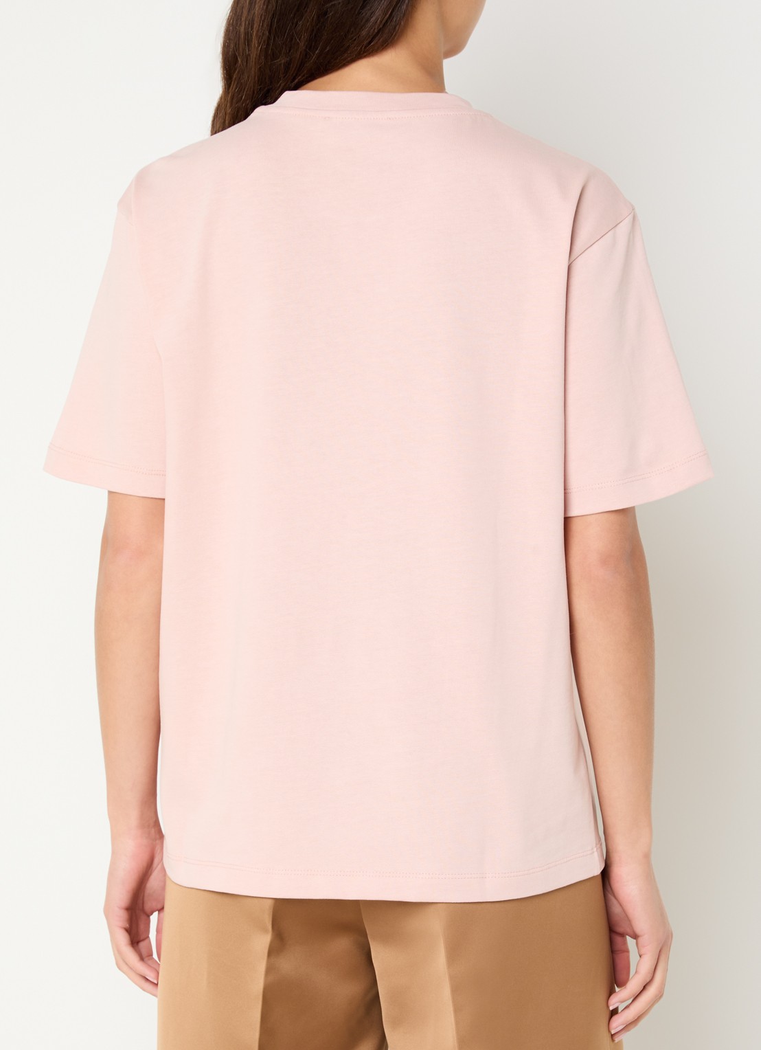 Max & Co T-shirt met print - achterkant lichtroze