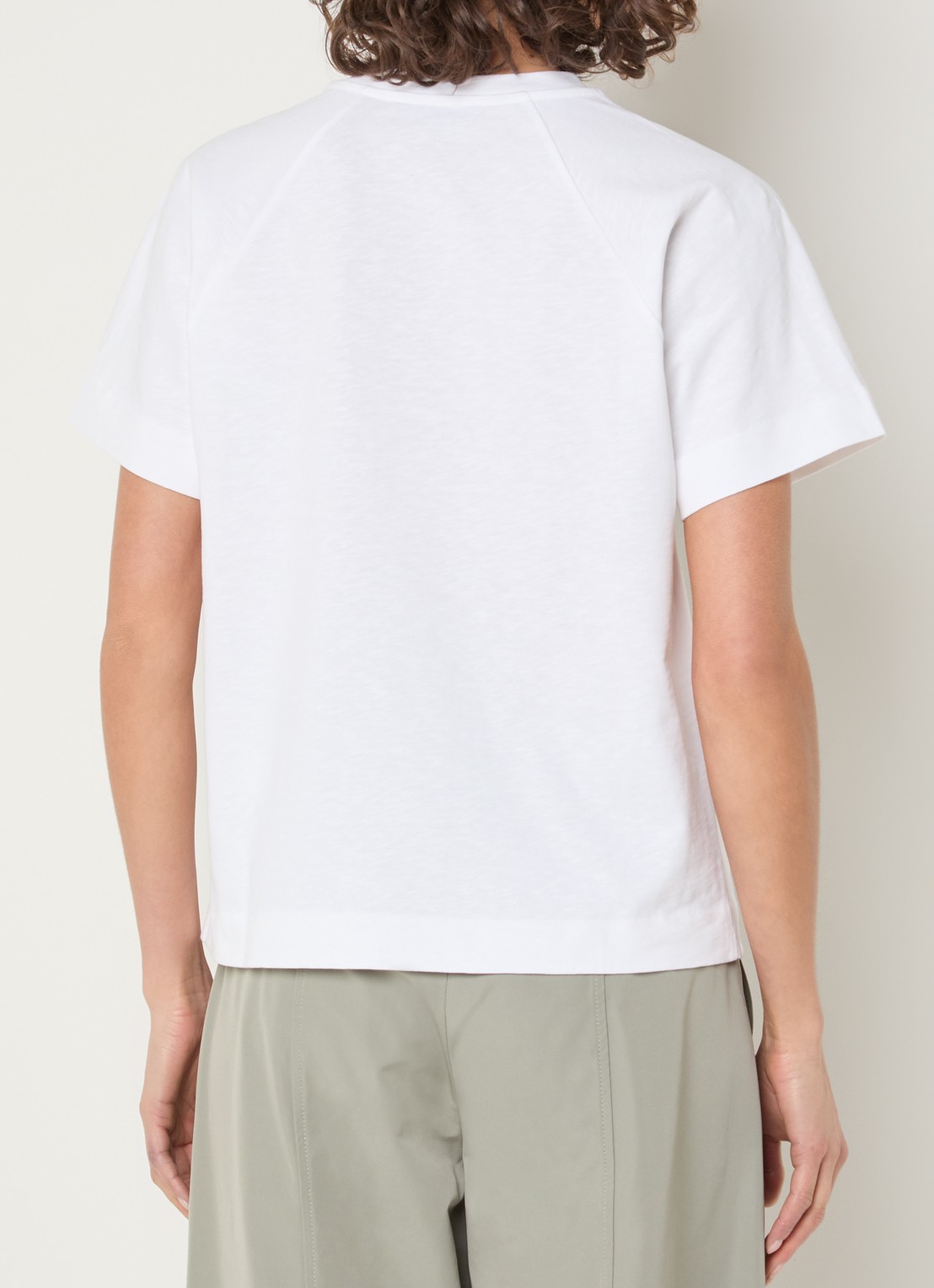 Max & Co T-shirt met ronde hals - achterkant wit