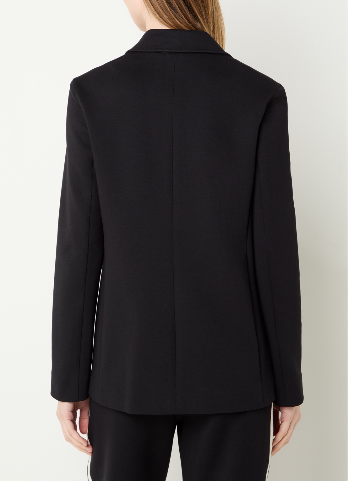 Max Mara Blazer met kraag - achterkant 3 zwart