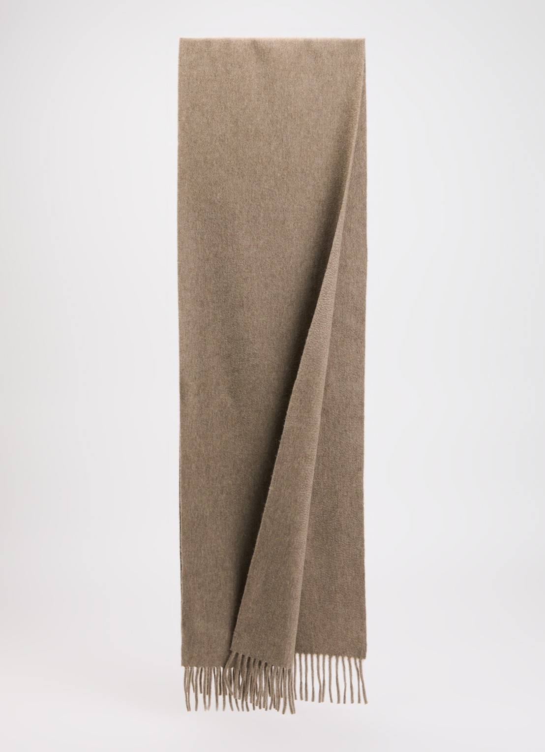 Max Mara Dalia sjaal van kasjmier 190 x 28 cm  - detail 2 beige