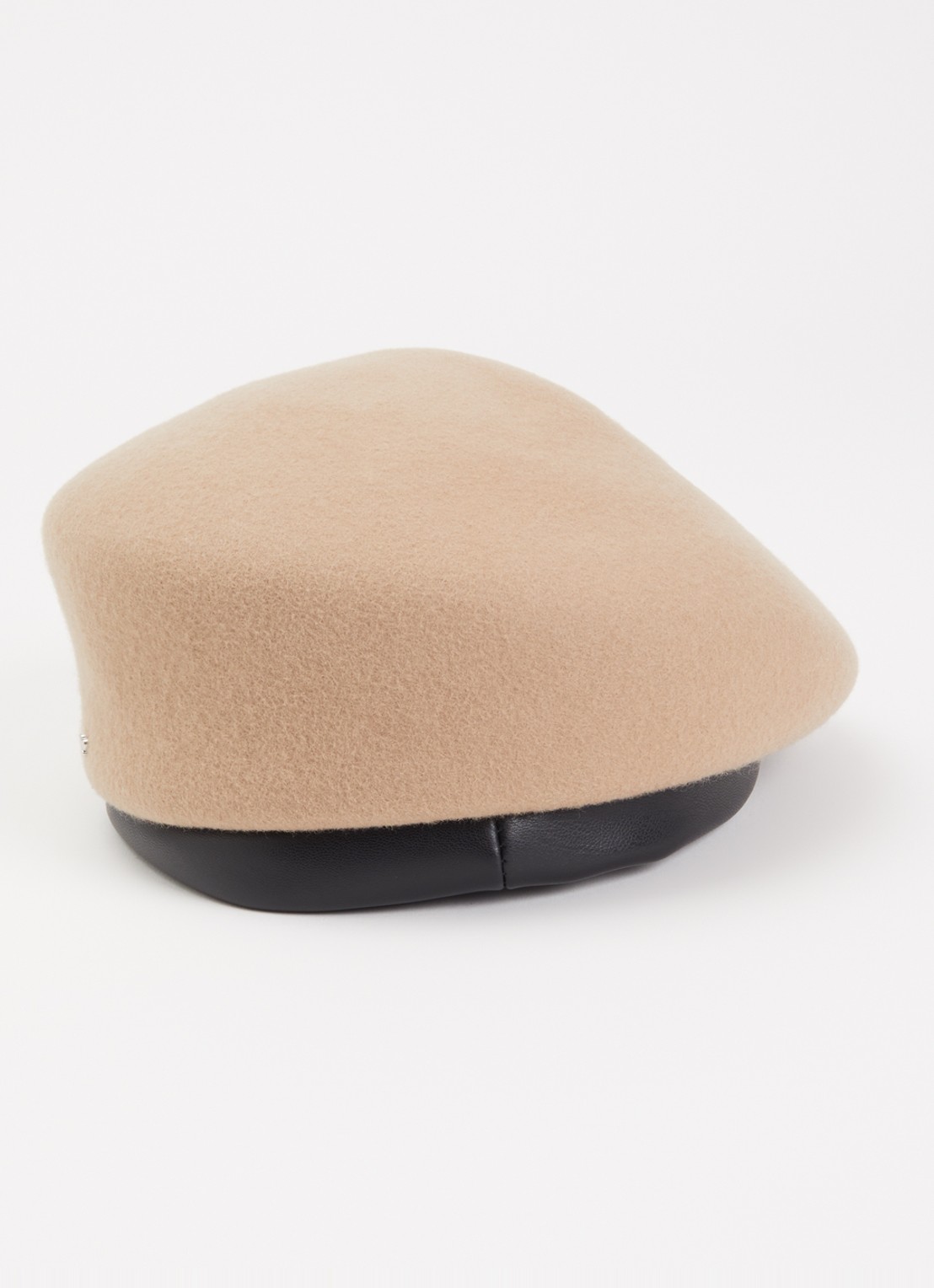 Max Mara Kamanto hoed van wol - detail 2 camel