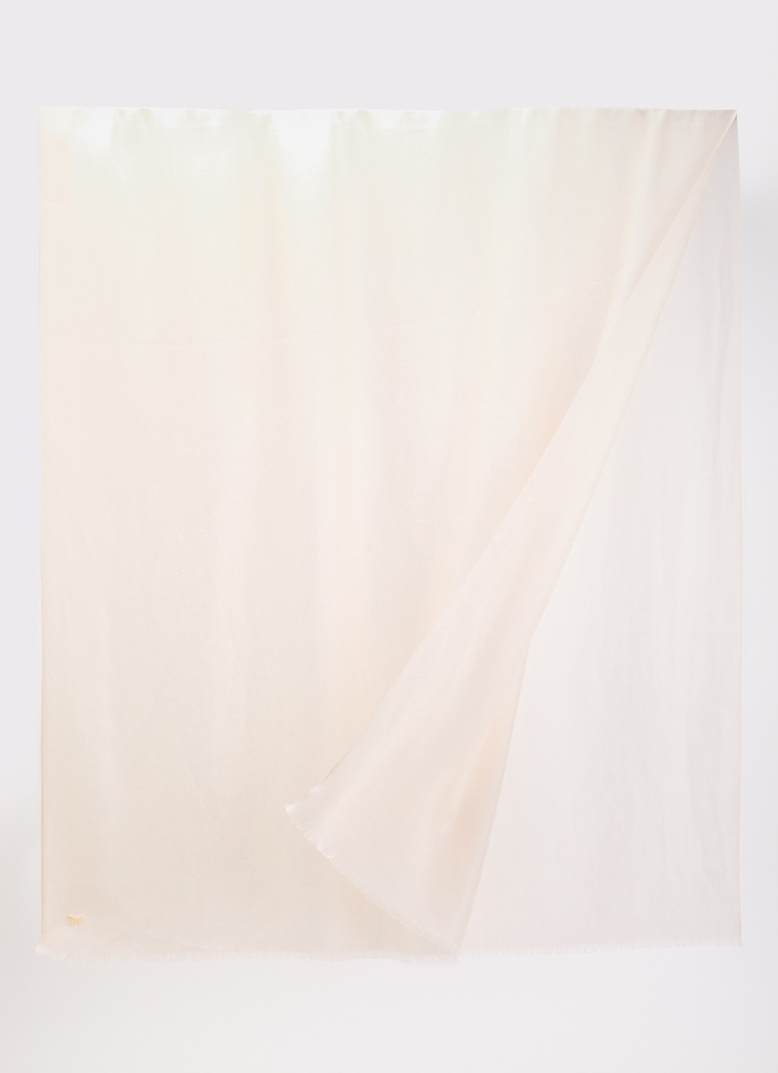 Max Mara Karauche sjaal in kasjmierblend 180 x 80 cm - detail 2 creme
