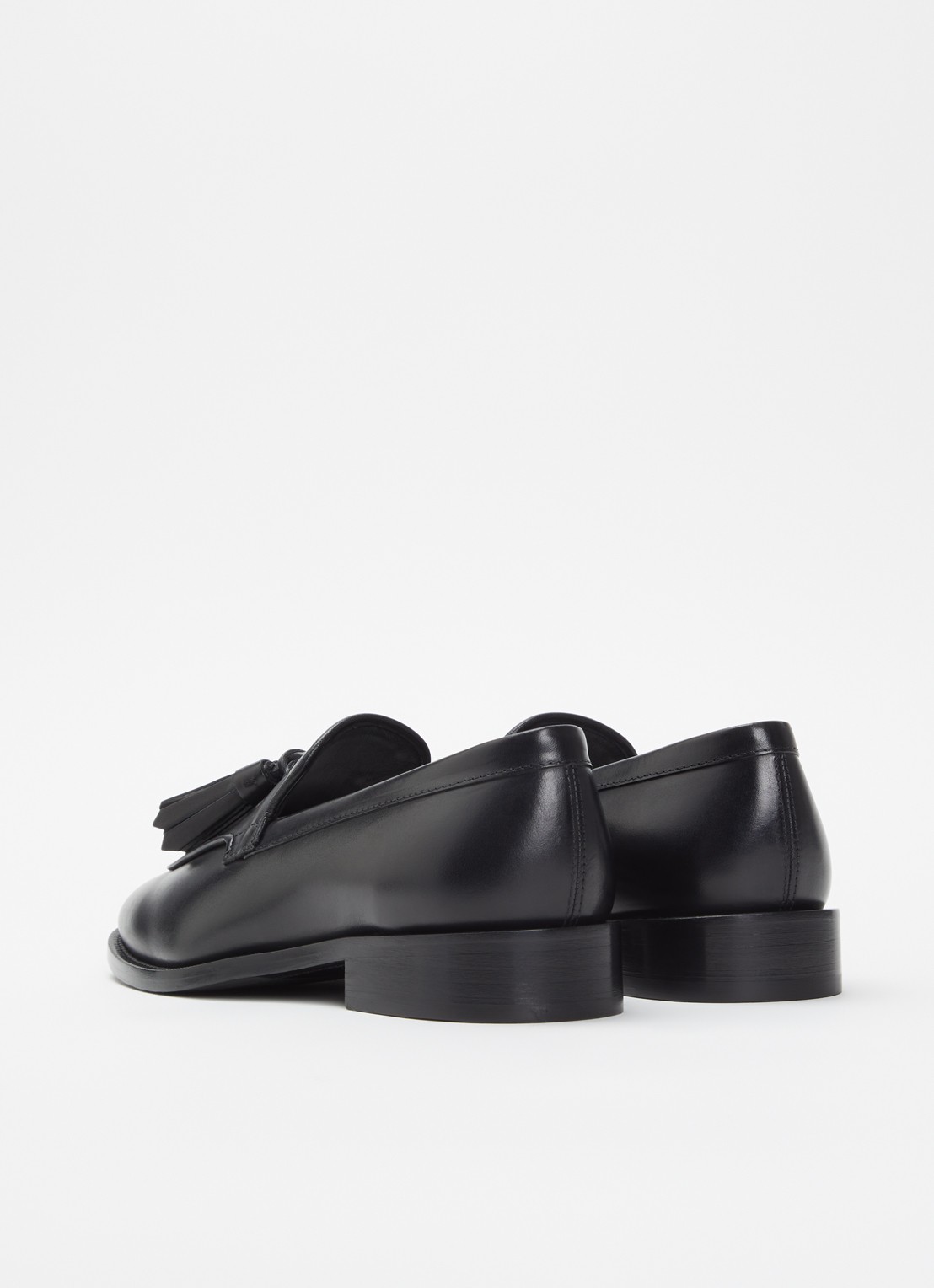 Max Mara Loafer van leer - achterkant 4 zwart