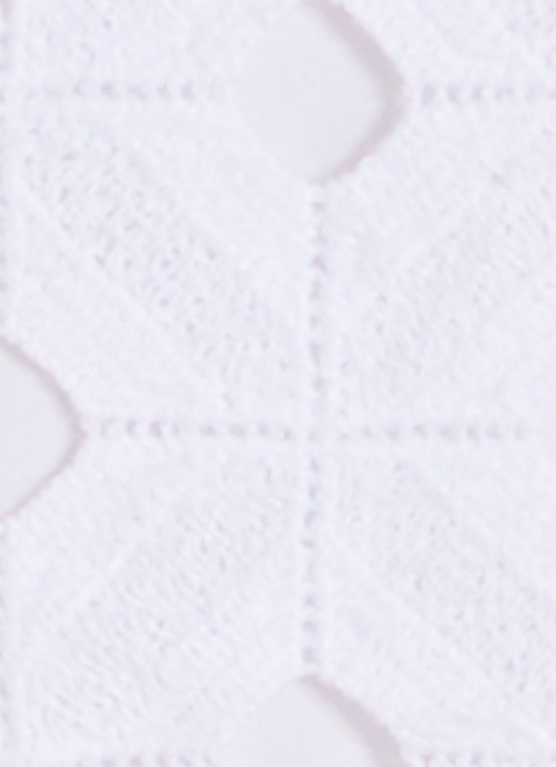 Max Mara Mini jurk met cut-out detail - detail 3 wit