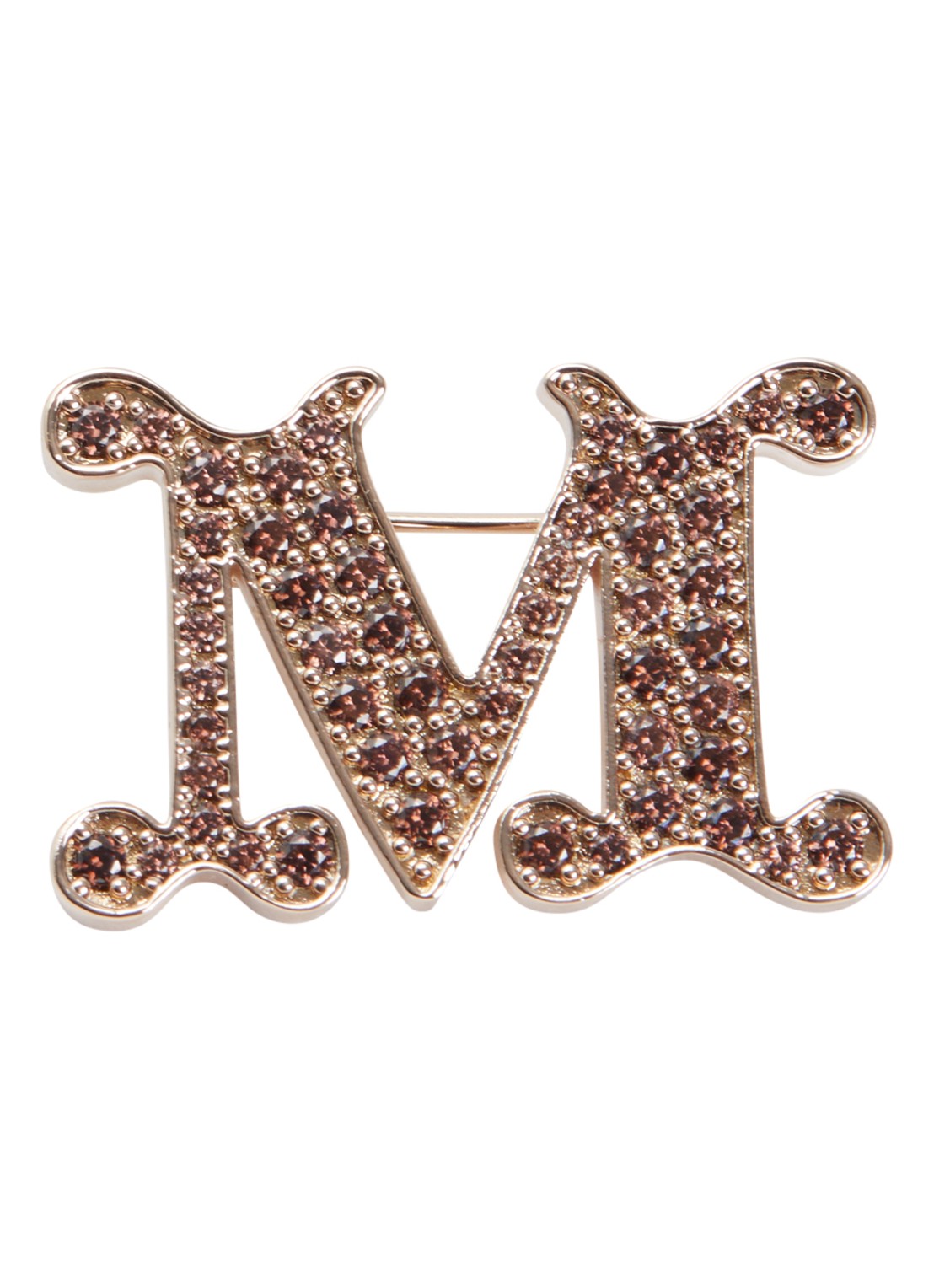 Max Mara Mxafacella broche - voorkant goud