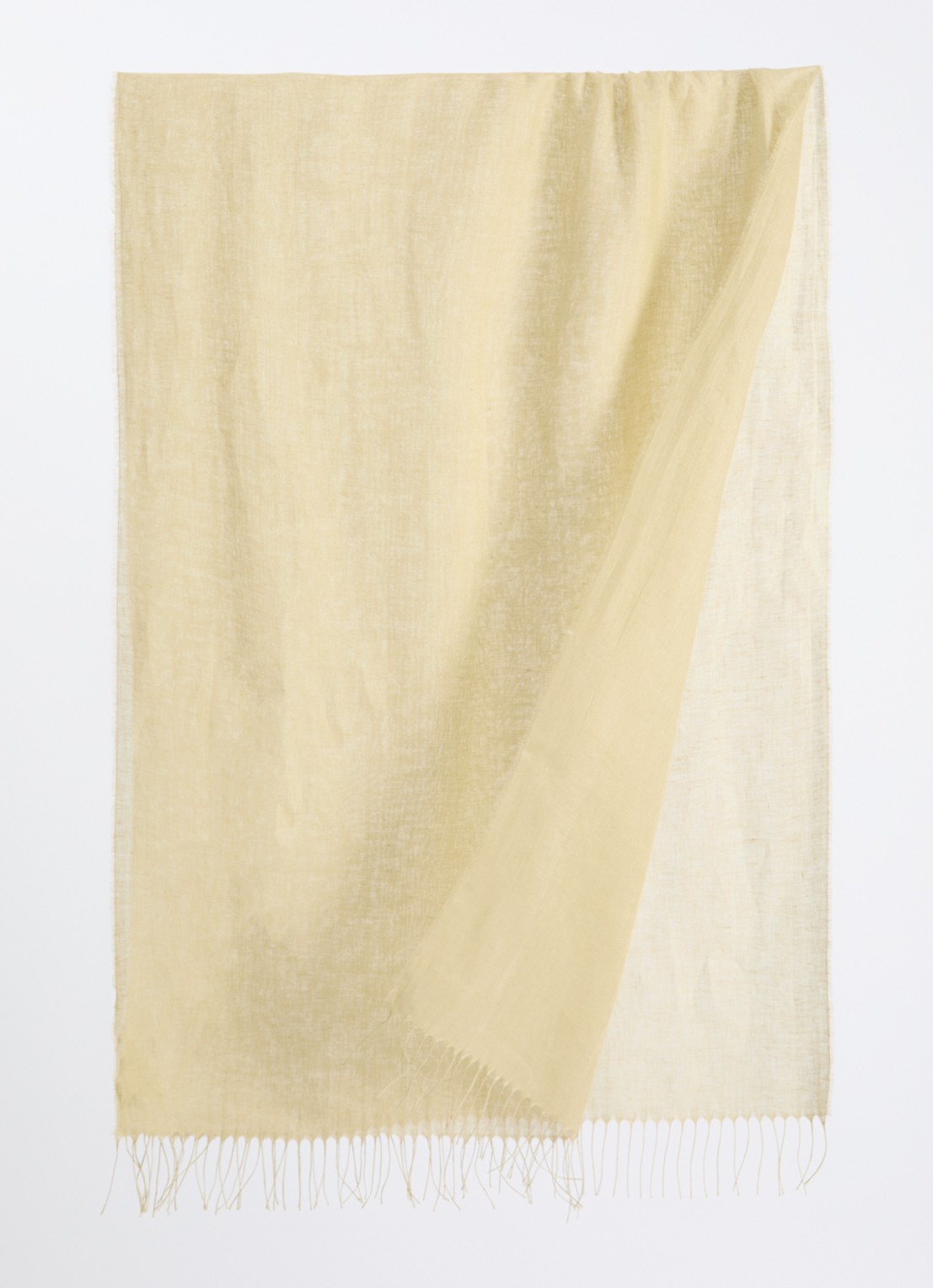 Max Mara Sjaal 189 x 70 cm - detail 2 mosgroen