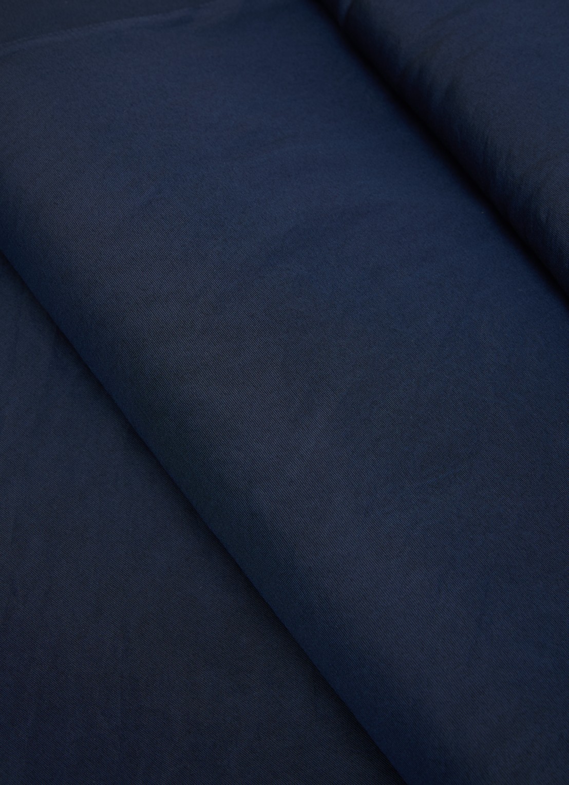 Max Mara Sjaal in zijdeblend 210 x 50 cm  - detail 3 donkerblauw
