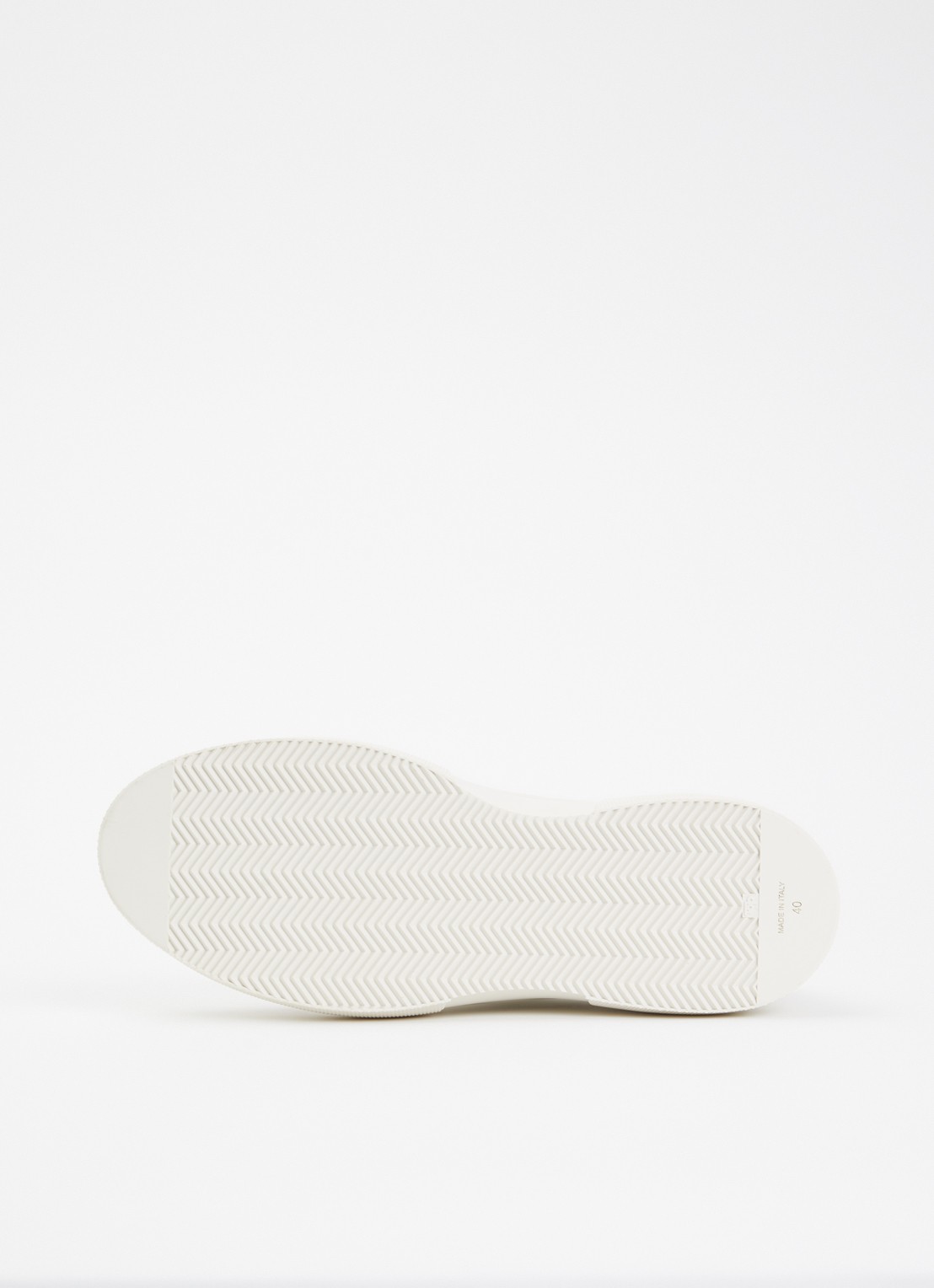 Max Mara Sneaker van leer met details van suède - detail 4 hazelnootbruin