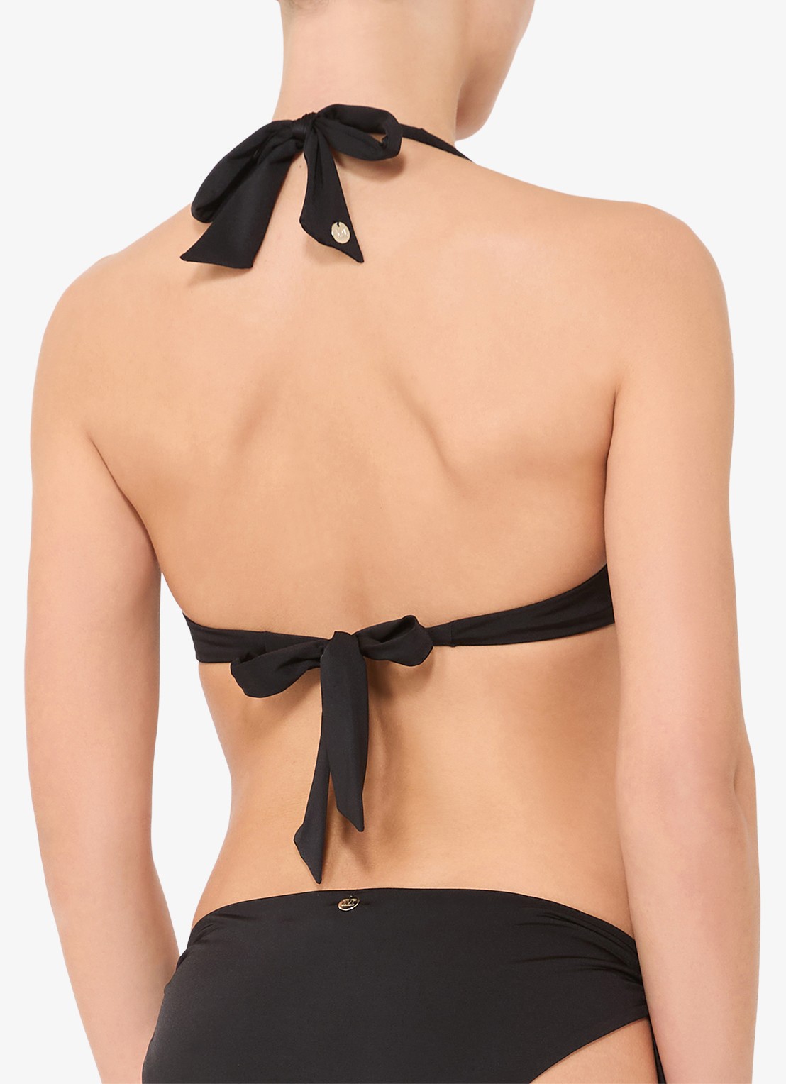 Max Mara Triangel bikinitop - achterkant 3 zwart