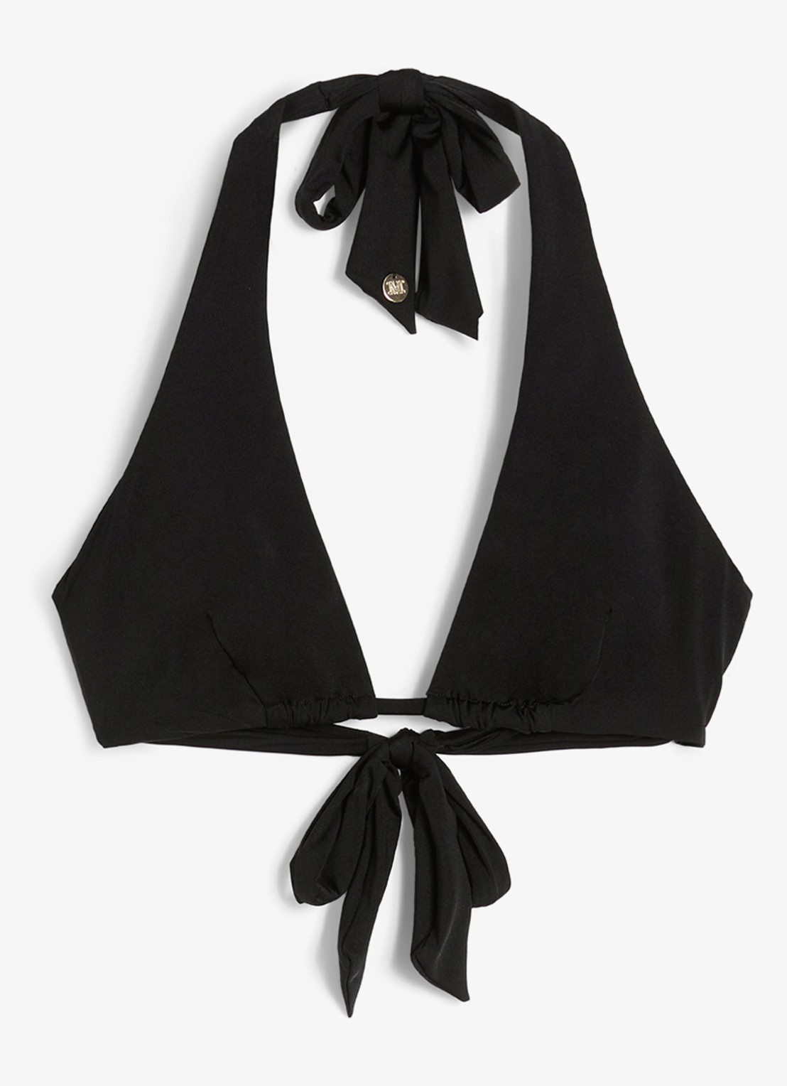 Max Mara Triangel bikinitop - voorkant 4 zwart