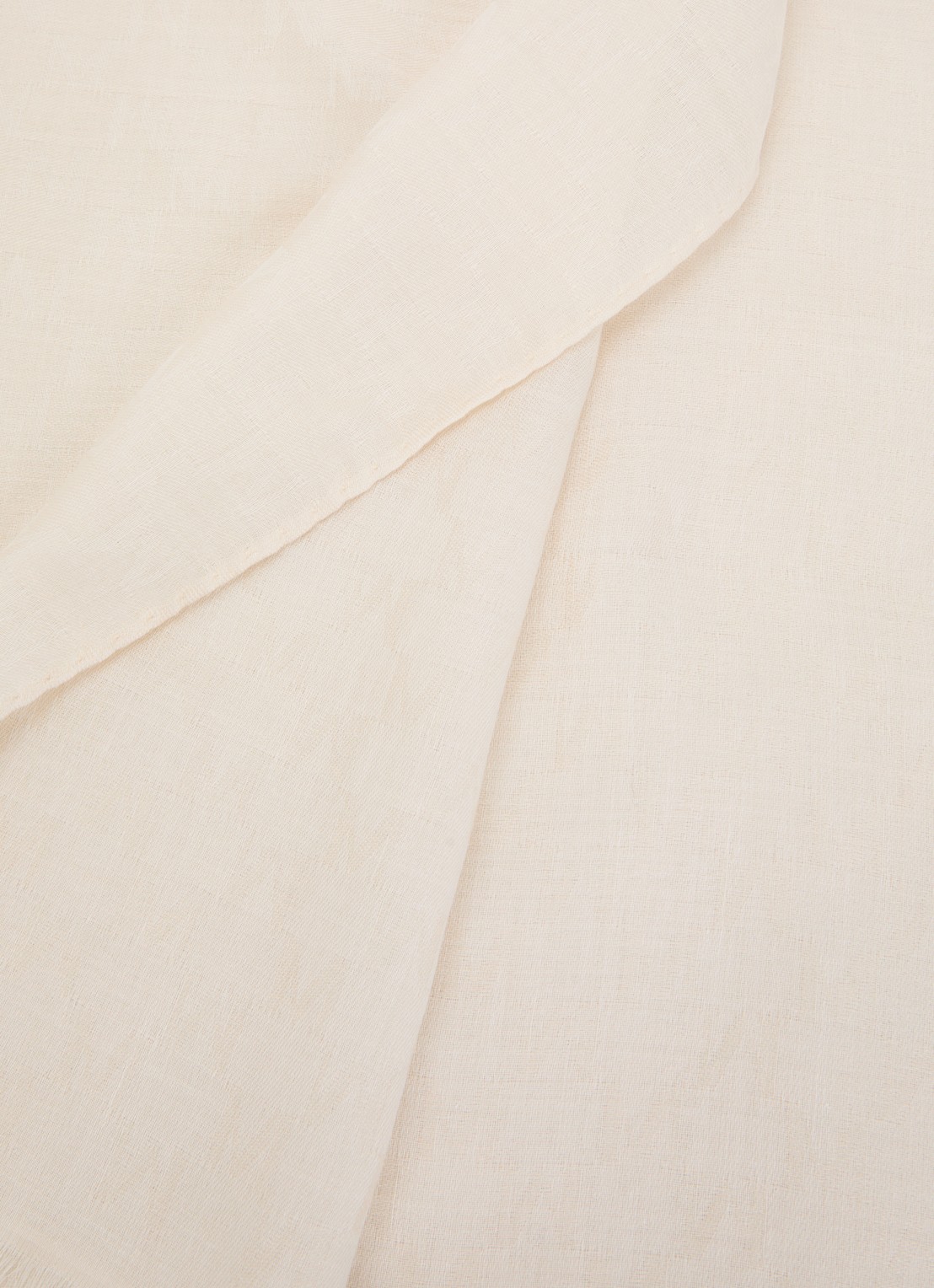 MaxMara Sjaal 190 x 70 cm - detail 2 gebroken wit