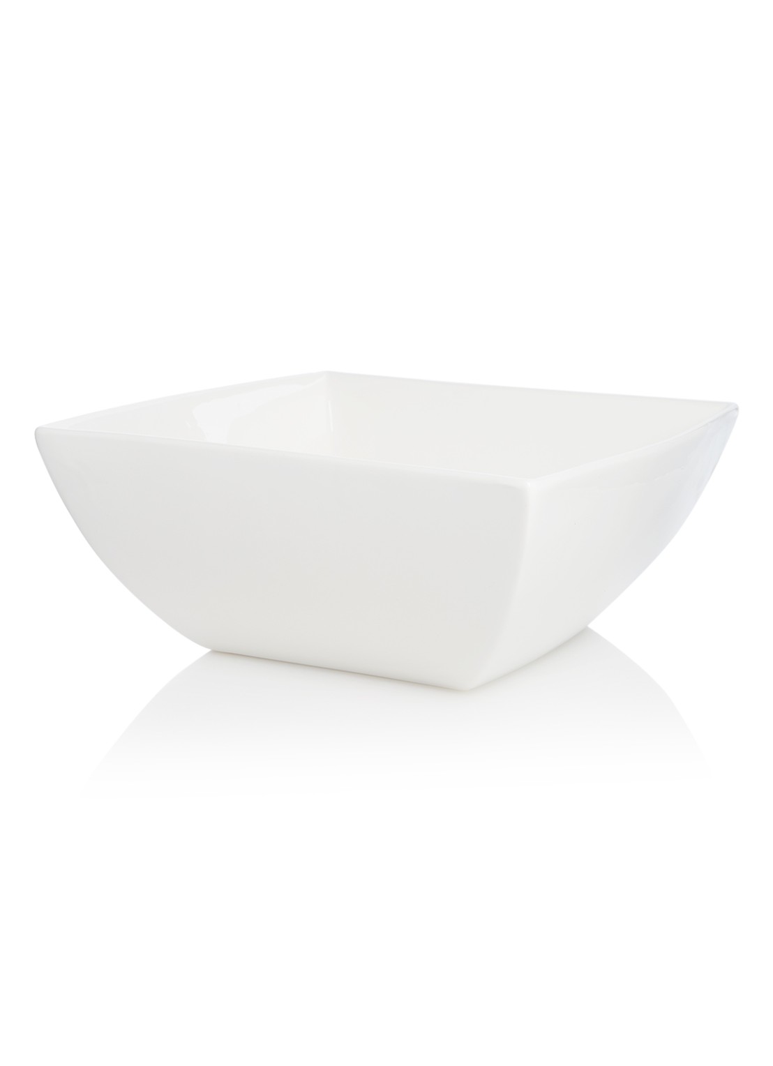 Maxwell & Williams East Meets West serveerschaal 24 cm - voorkant 3 ivoor