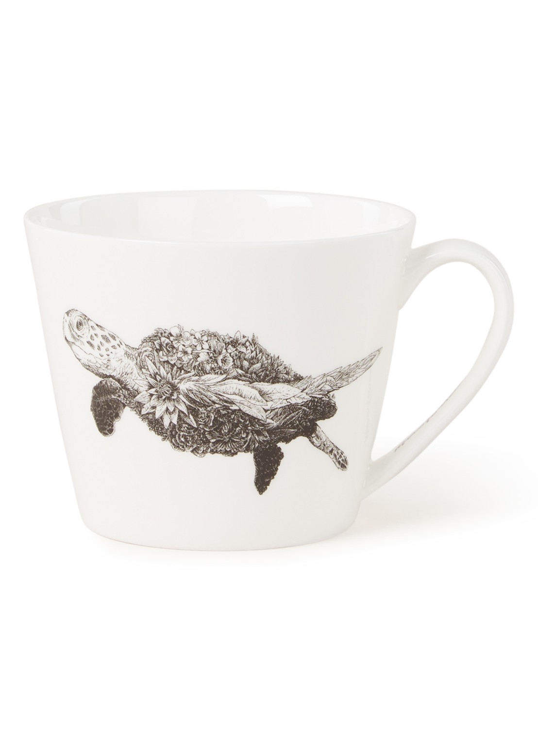 Maxwell & Williams Turtle mok 45 cl - voorkant 2 wit