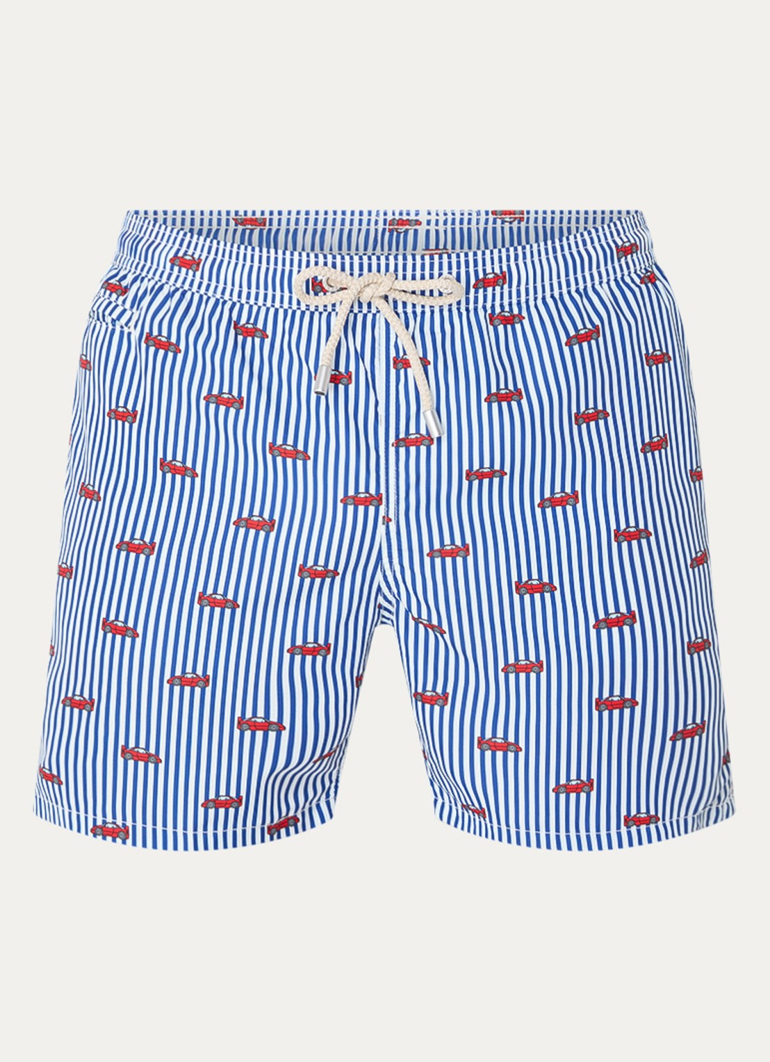 MC2 Saint Barth Lighting zwemshorts met print - voorkant 3 blauw