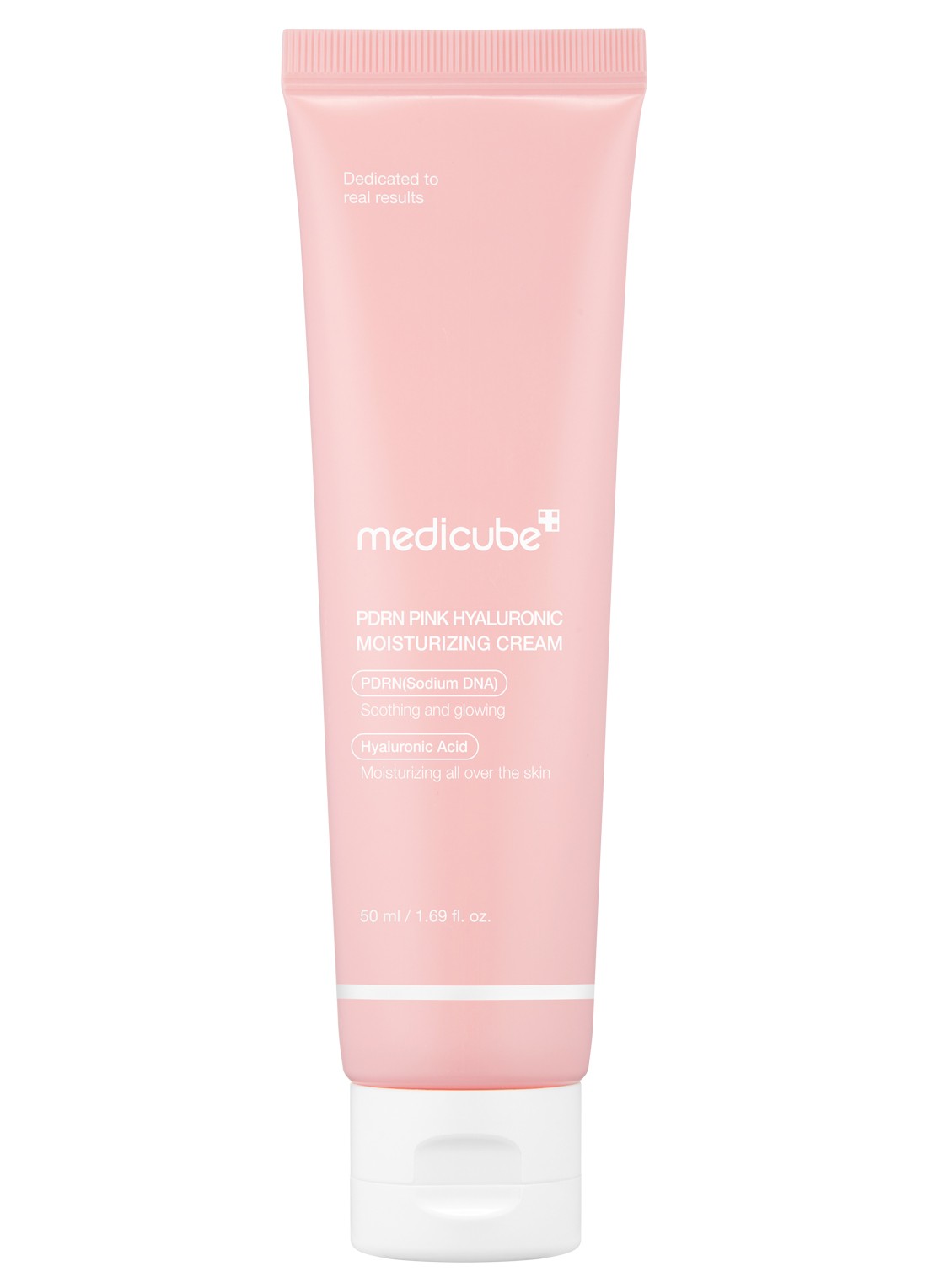Medicube Pdrn Pink Hyaluronic Moisturizing Cream - dag- en nachtcrème  - voorkant undefined