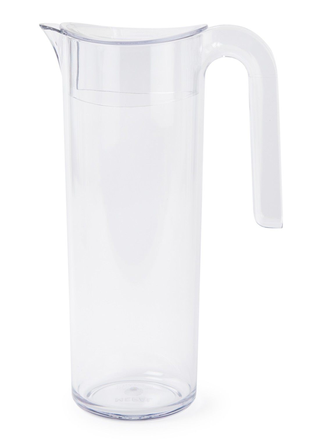 Mepal Flow waterkaraf met filter 1,5 liter  - voorkant transparant