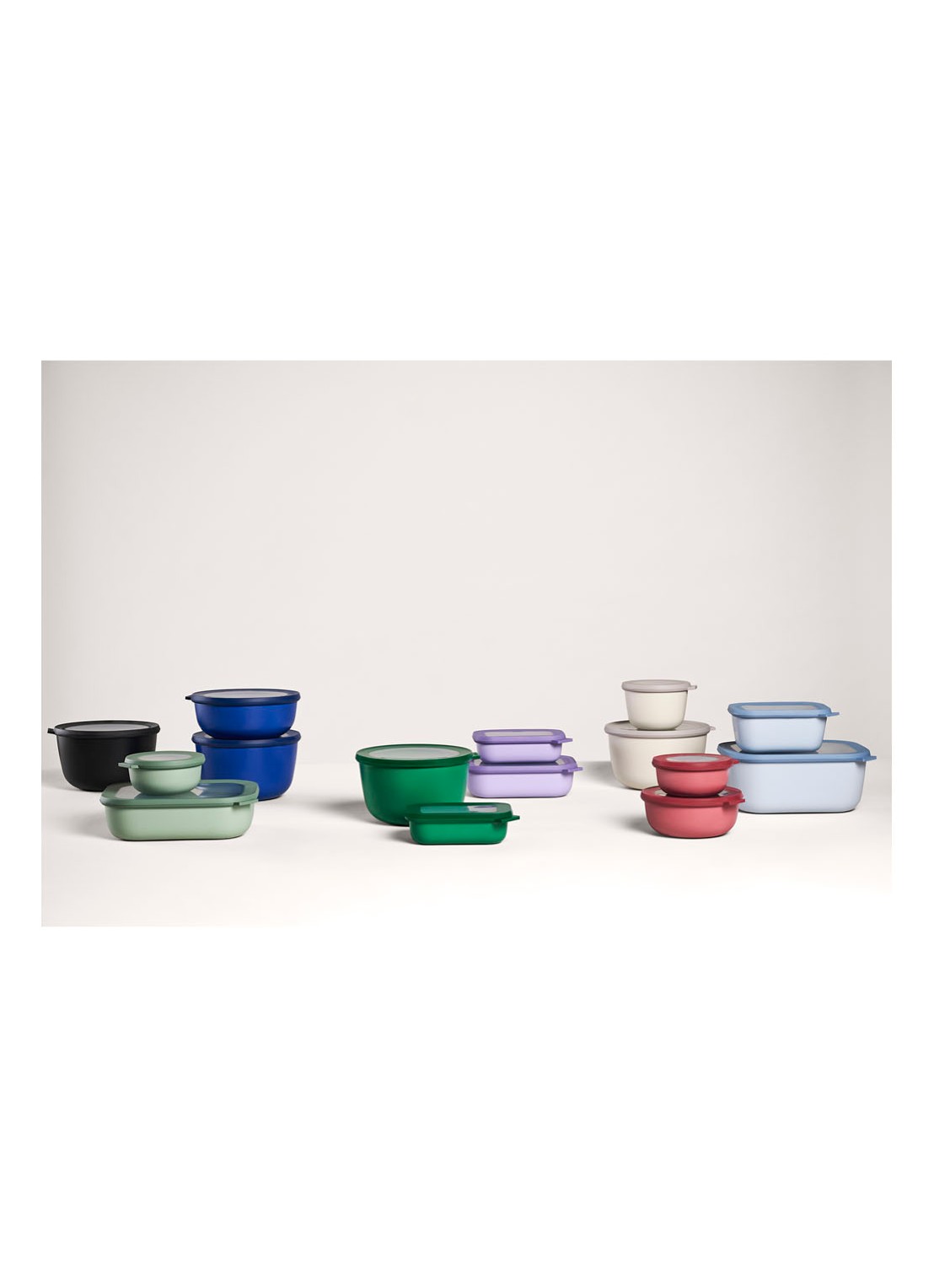 Mepal Multikom Cirqula vershouddoos set van 4 - detail 6 zwart