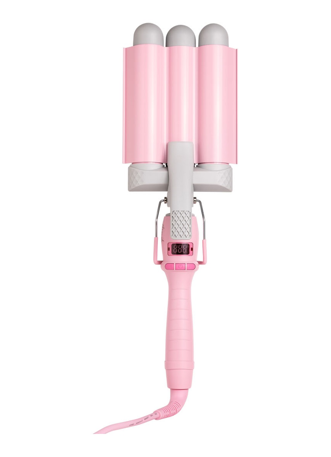 Mermade Hair Pro Waver 32 mm Pink - krultang - voorkant 4 roze
