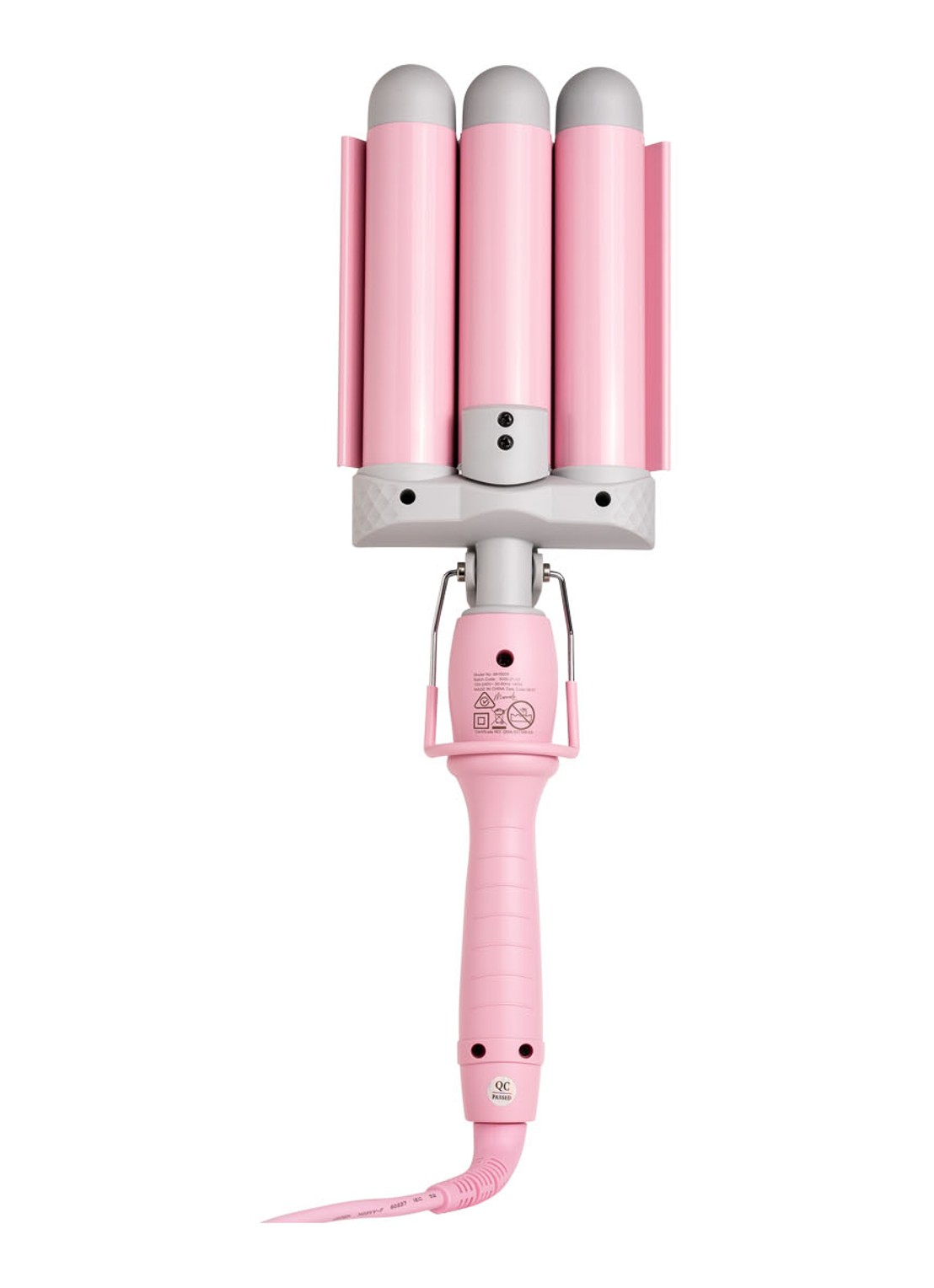 Mermade Hair Pro Waver 32 mm Pink - krultang - voorkant 5 roze