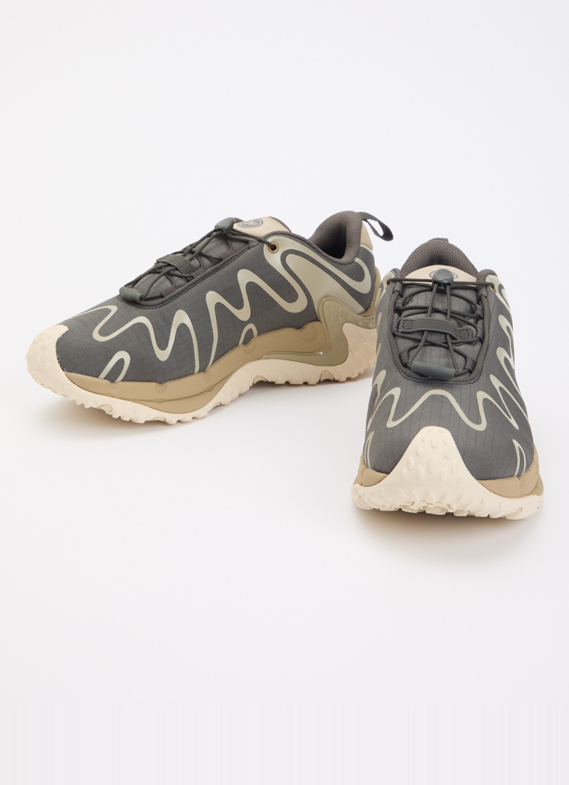 Merrell Cham Redux Storm Gore-Tex sneaker van mesh met logo - detail 3 olijfgroen