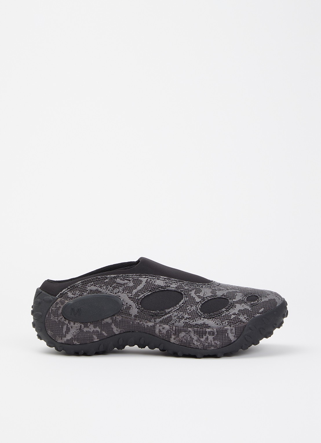 Merrell Jungle Trek muiltje met borduring - voorkant 5 zwart
