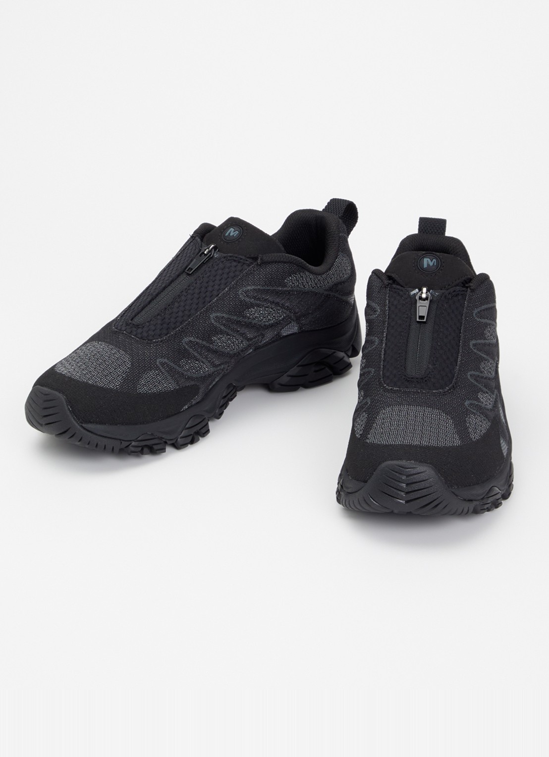 Merrell Moab 3 sneaker met gebreid bovenwerk - detail zwart