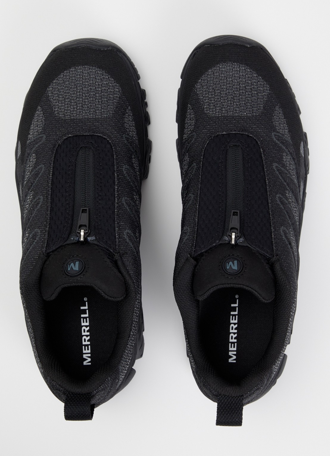 Merrell Moab 3 sneaker met gebreid bovenwerk - detail 2 zwart