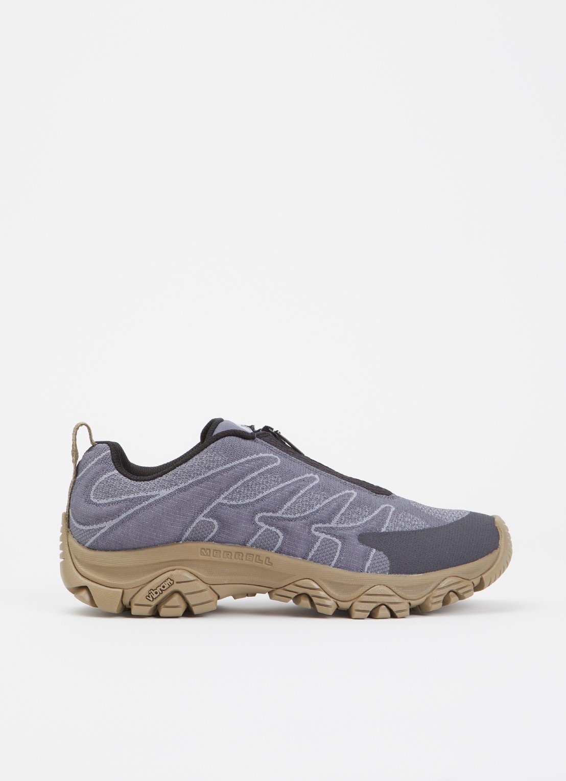 Merrell Moab 3 Trek Zip sneaker - voorkant 5 indigo