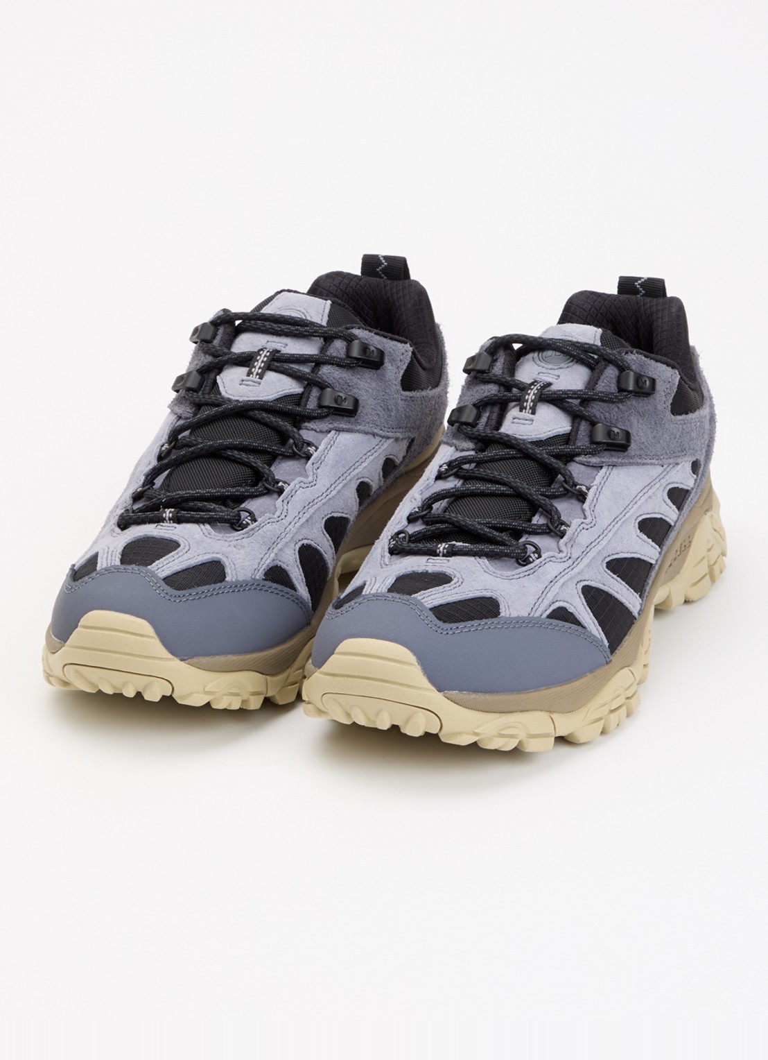 Merrell Moab Mesa Luxe sneaker van suède met mesh details - detail lavendel