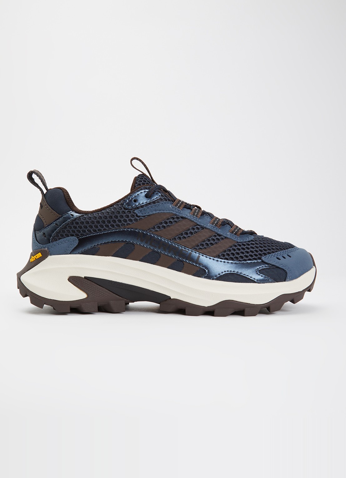 Merrell Moab Speed 2 Vent sneaker van mesh - voorkant 2 donkerblauw
