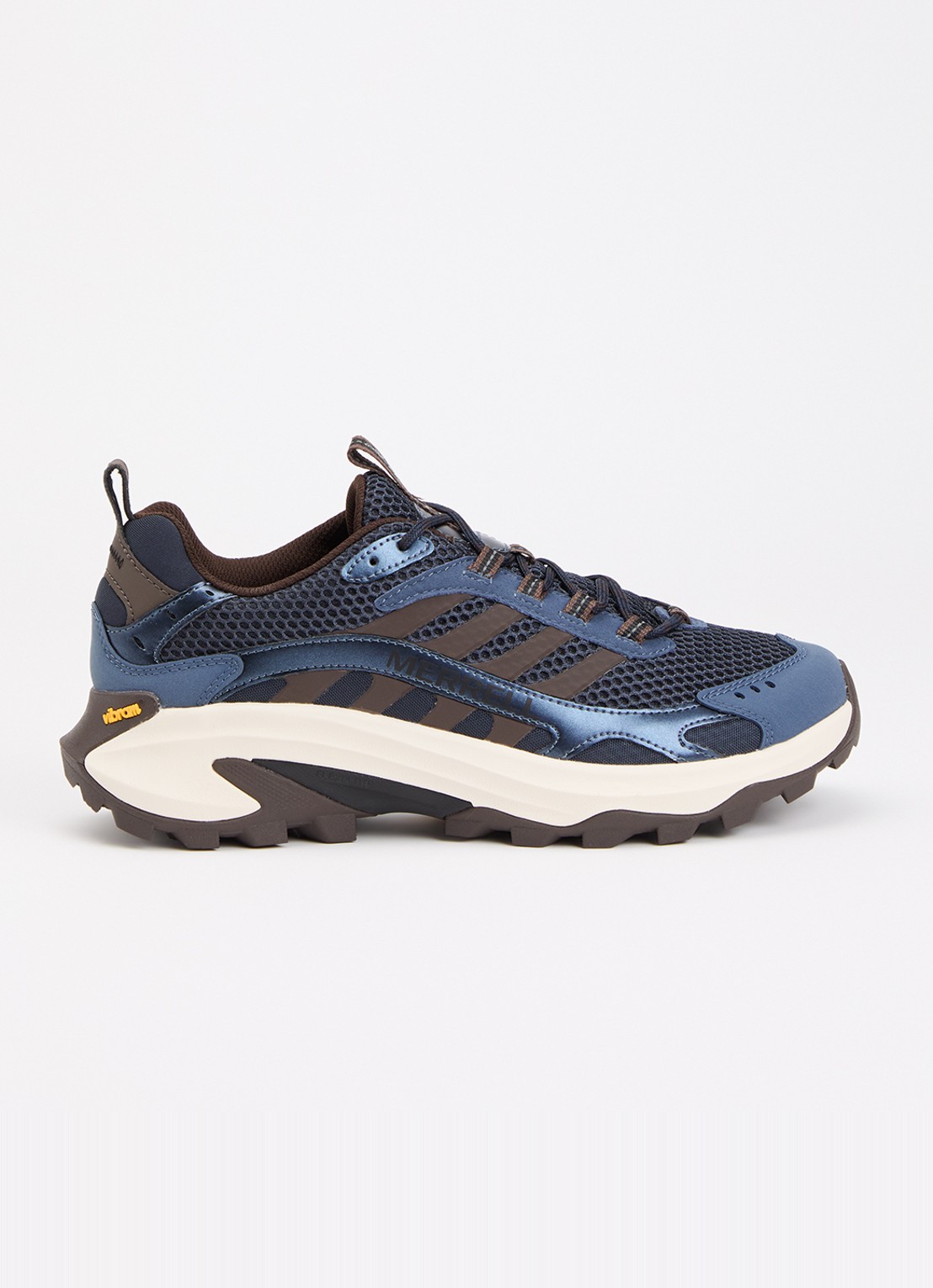 Merrell Moab Speed 2 Vent sneaker van mesh - voorkant donkerblauw