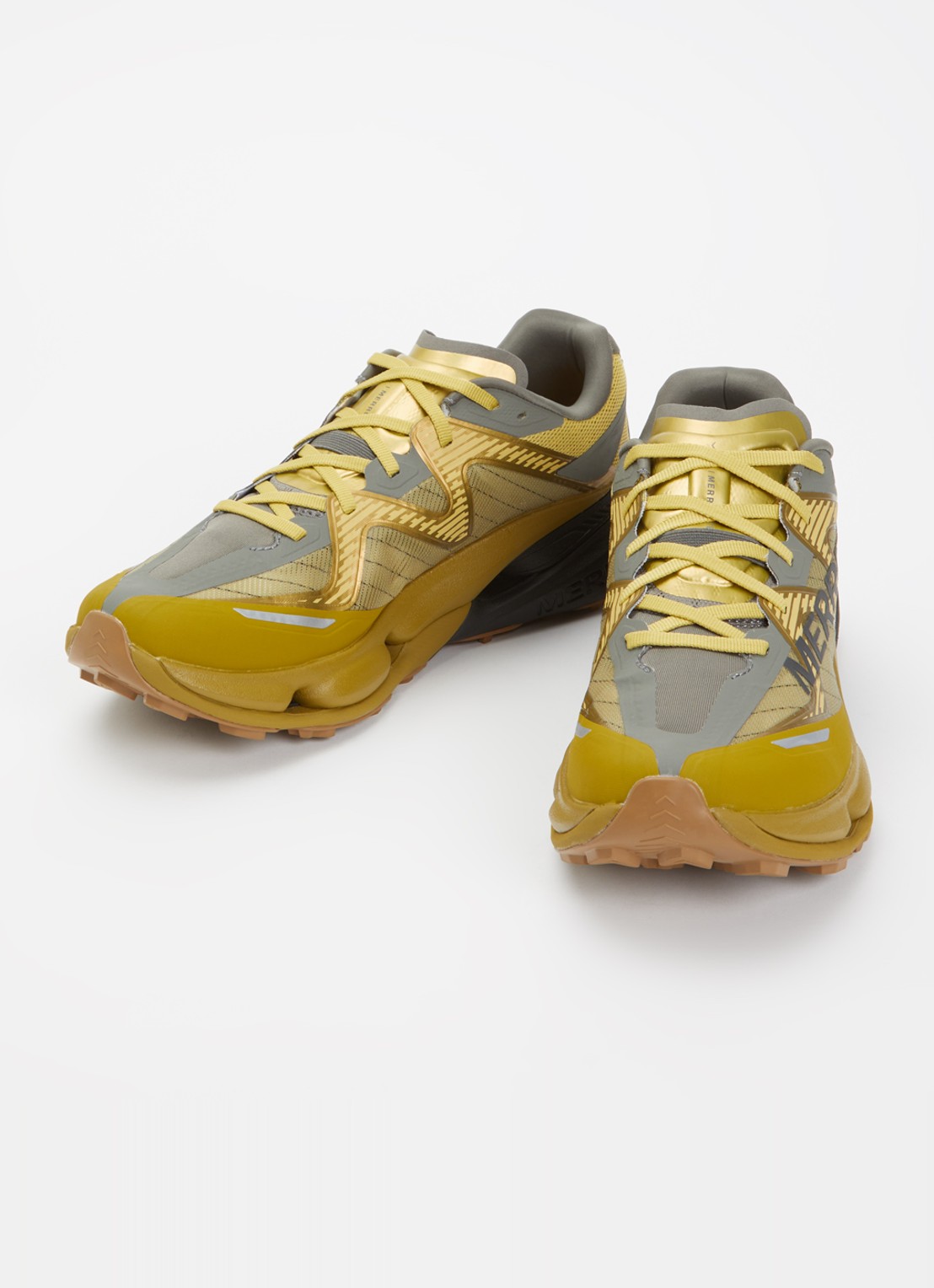Merrell  MTL SpeedArc Peak sneaker met logo - detail 3 mosterd