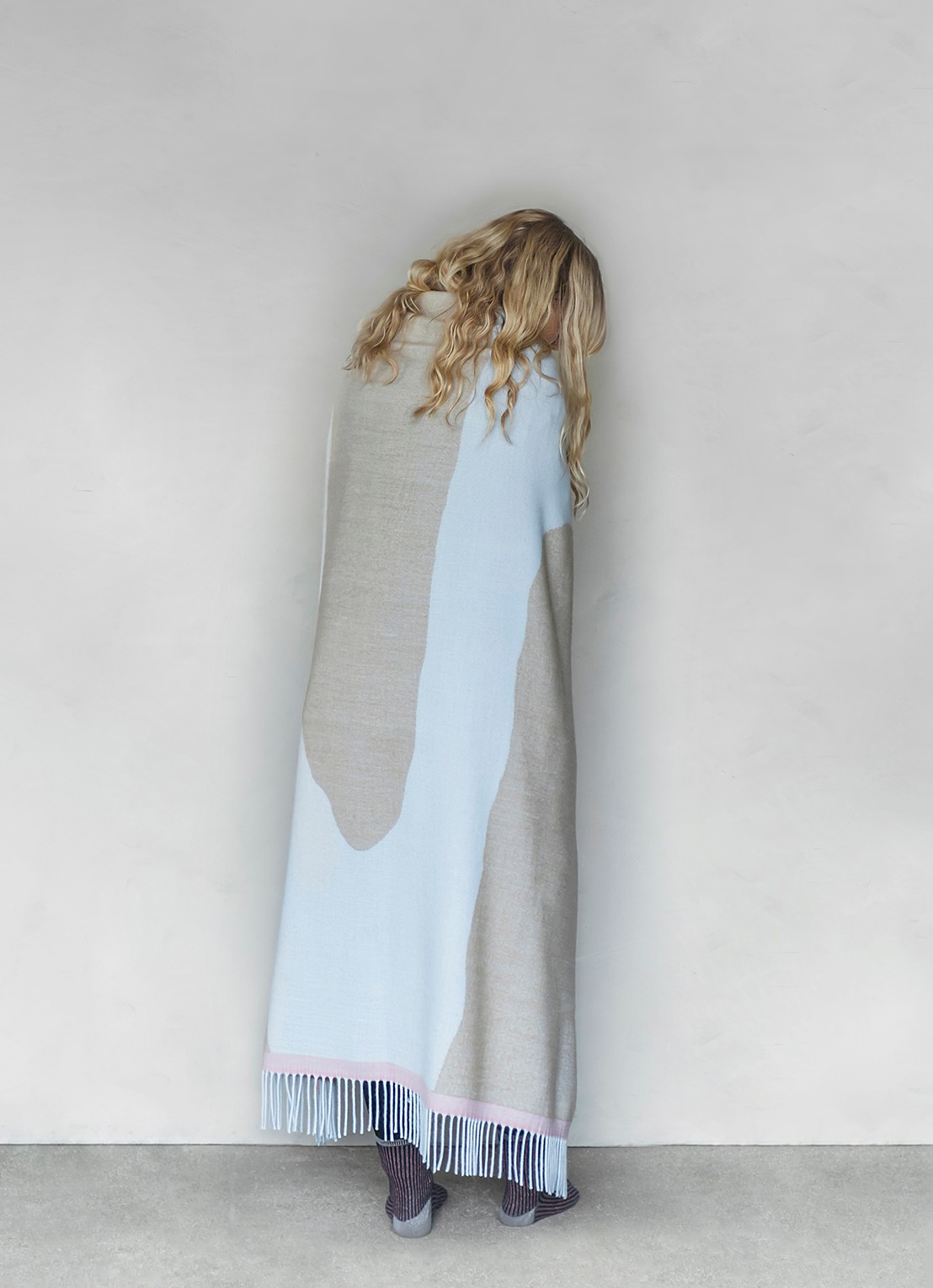 Mette Ditmer Gallery plaid 125 x 170 cm - detail 4 zand