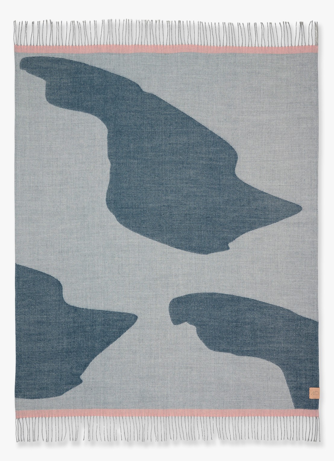 Mette Ditmer Gallery plaid 125 x 170 cm - voorkant grijs