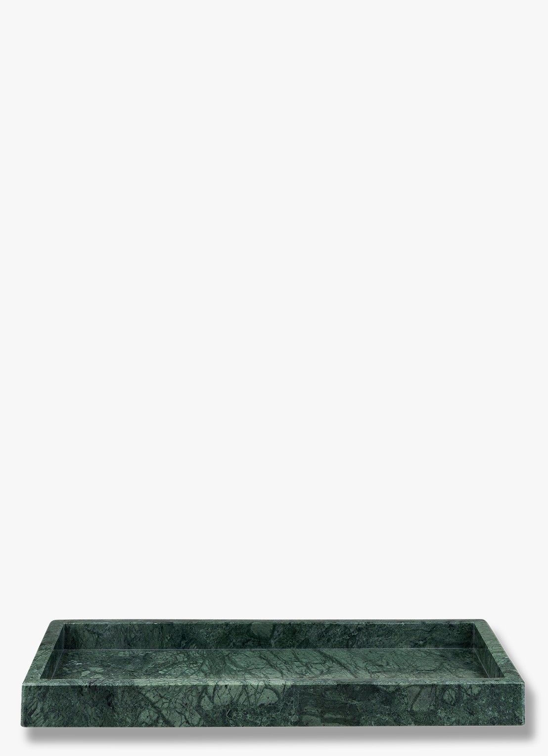Mette Ditmer Marble schaal 31 x 16 cm - voorkant groen